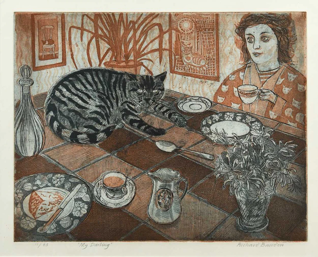 Richard Bawden RWS, NEAC, RE (1936-2024)