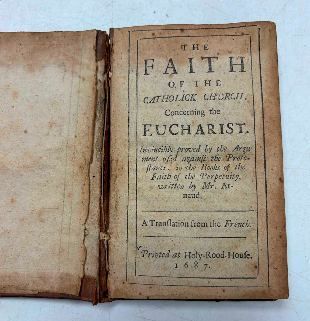 [ARNAUD?] The Faith of the Catholick Church