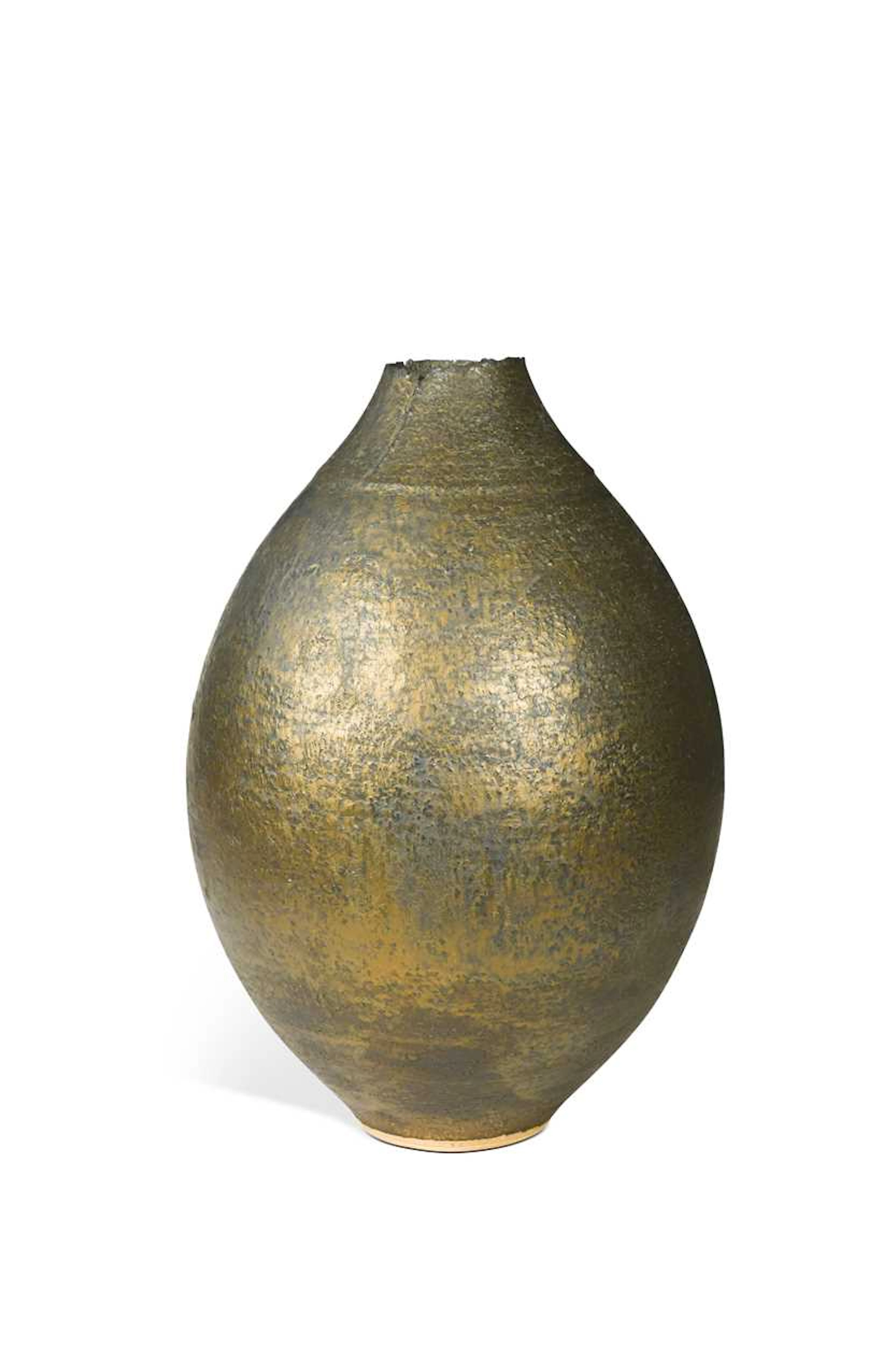 Peter Beard (b. 1951), a large stoneware vase