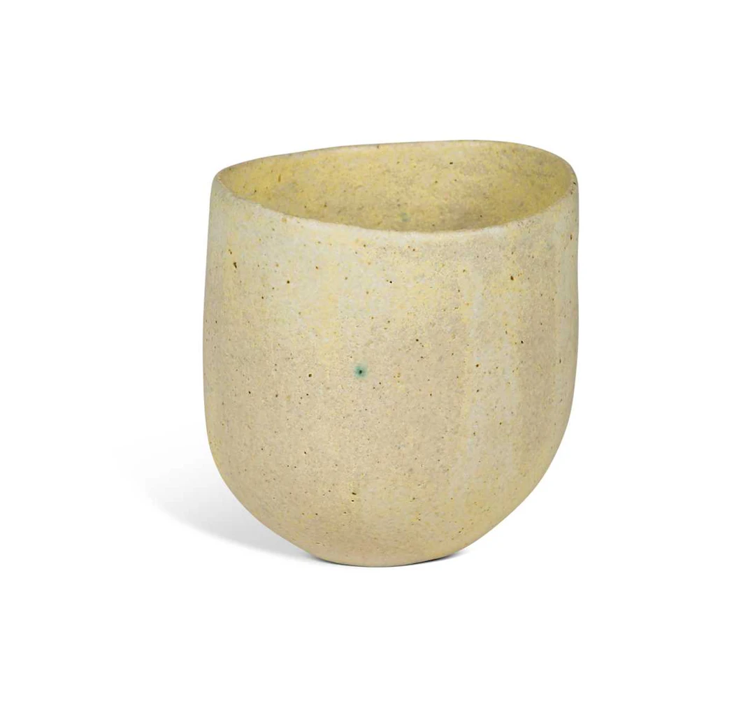John Ward (1938-2023), a small stoneware vessel