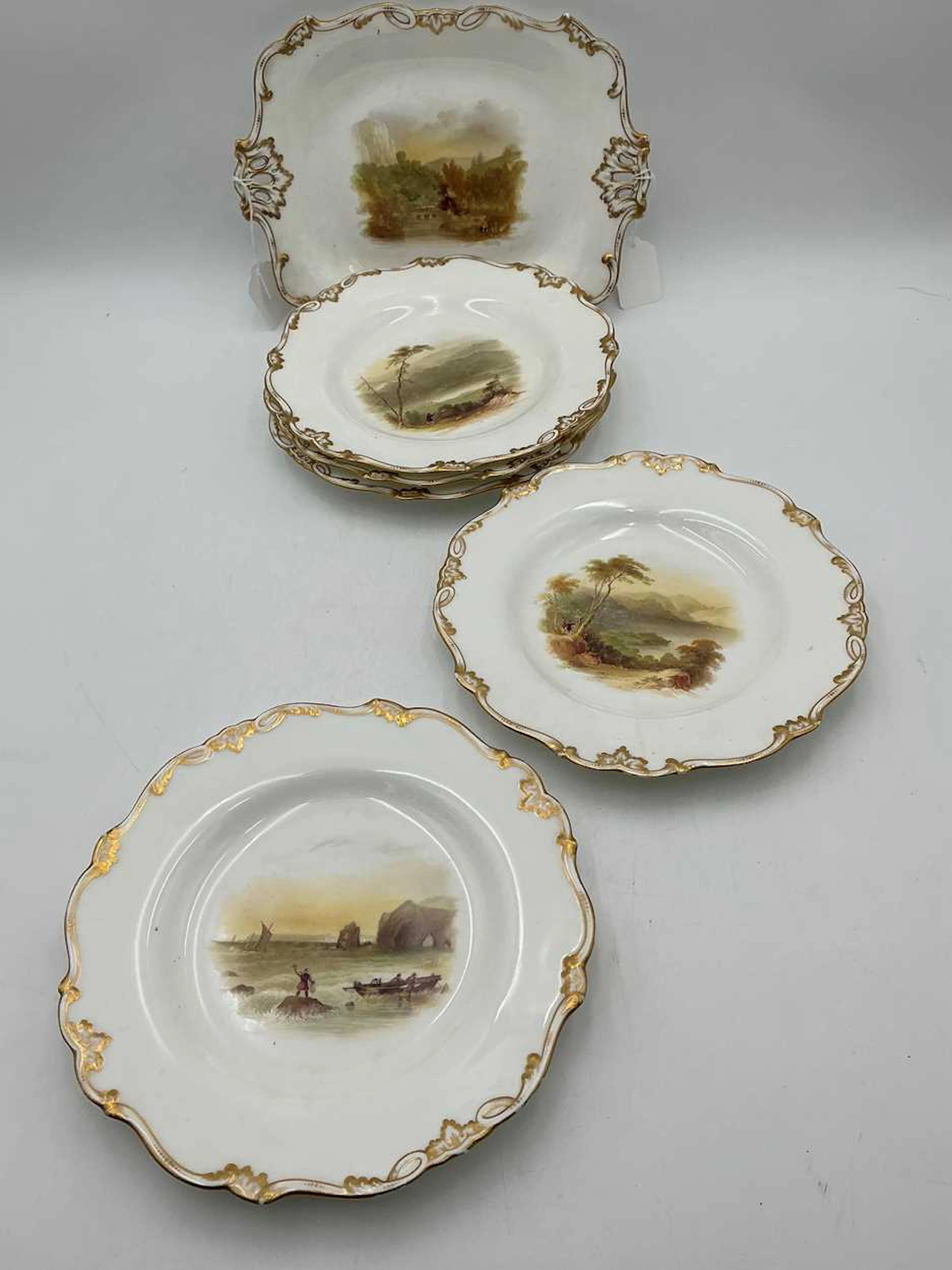 A Minton dessert service