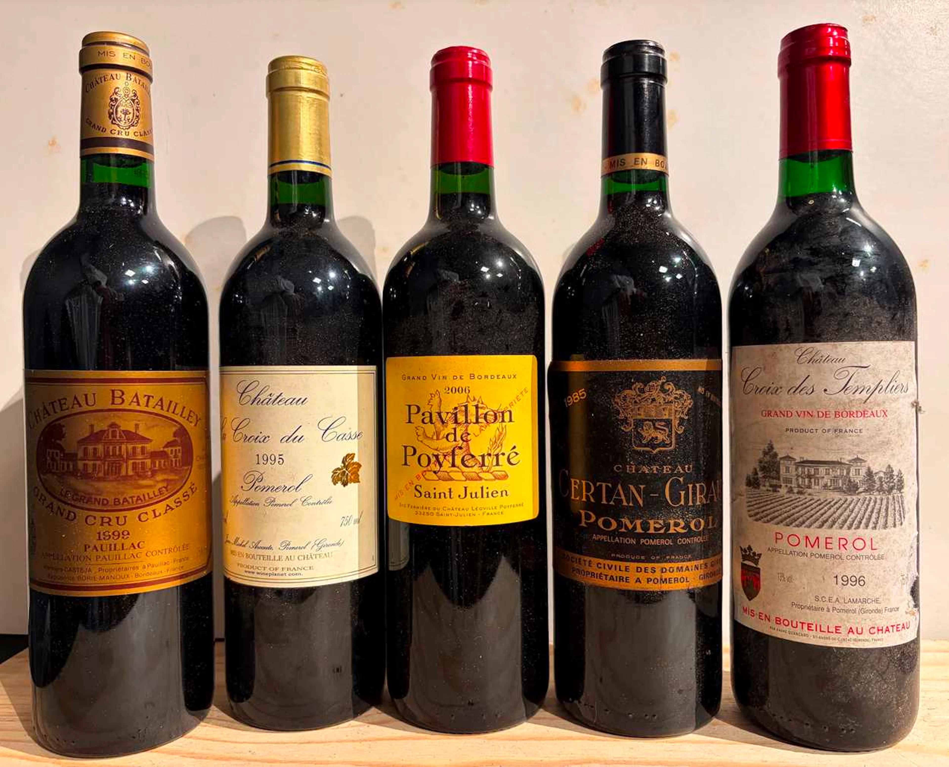Bordeaux fine wine.