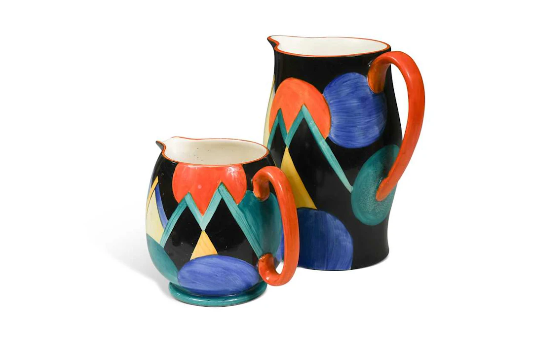 Susie Cooper at Gray's Pottery, Moon and Mountains, pattern no.7960