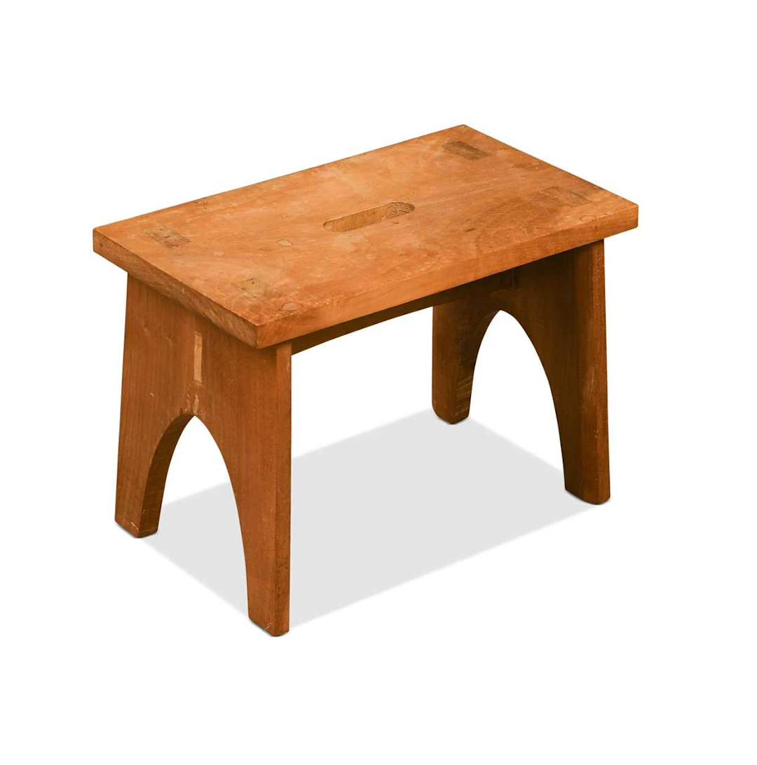 Oliver Powell (1899-1991), a Cotswold School walnut joint stool