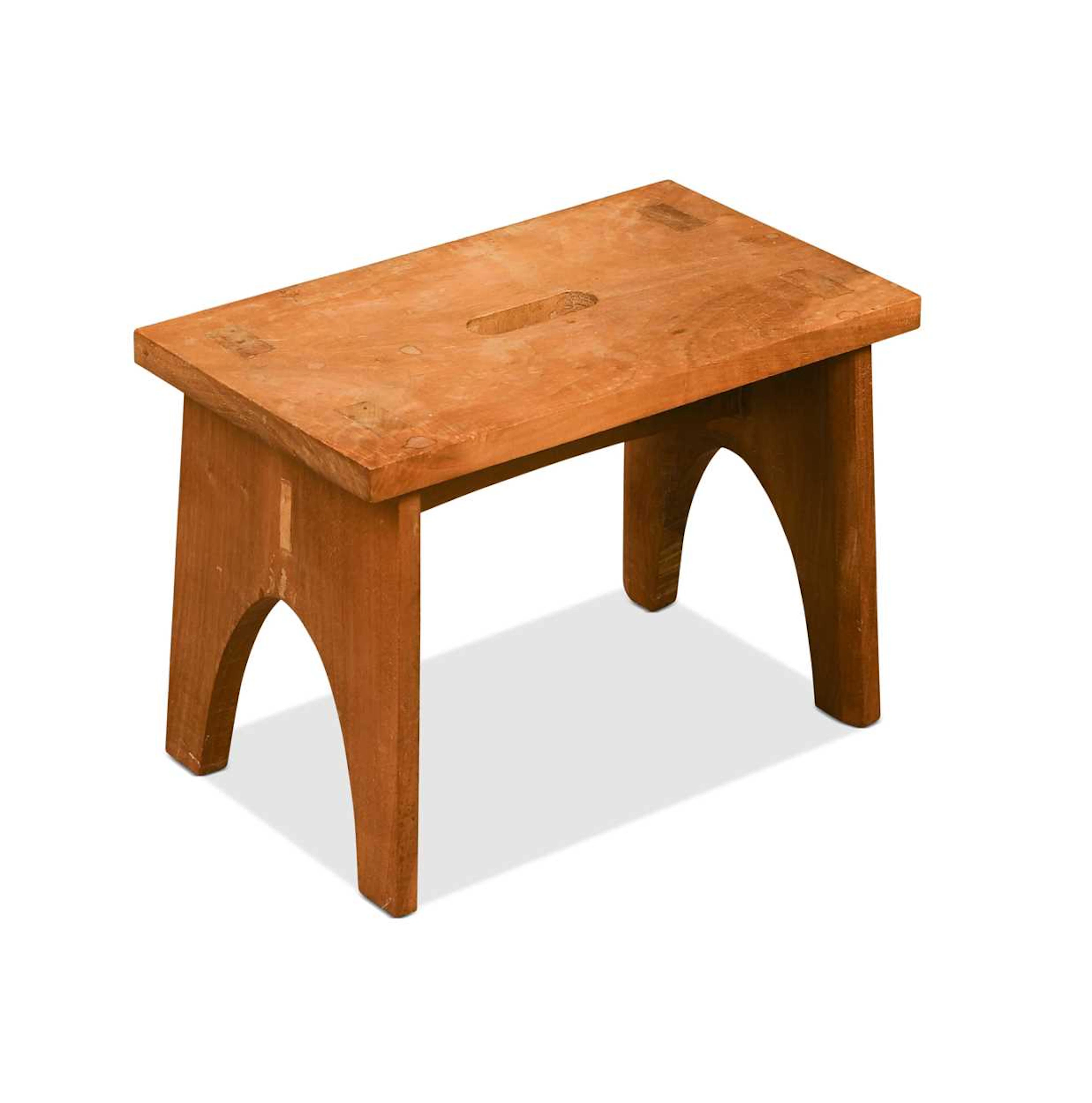 Oliver Powell (1899-1991), a Cotswold School walnut joint stool