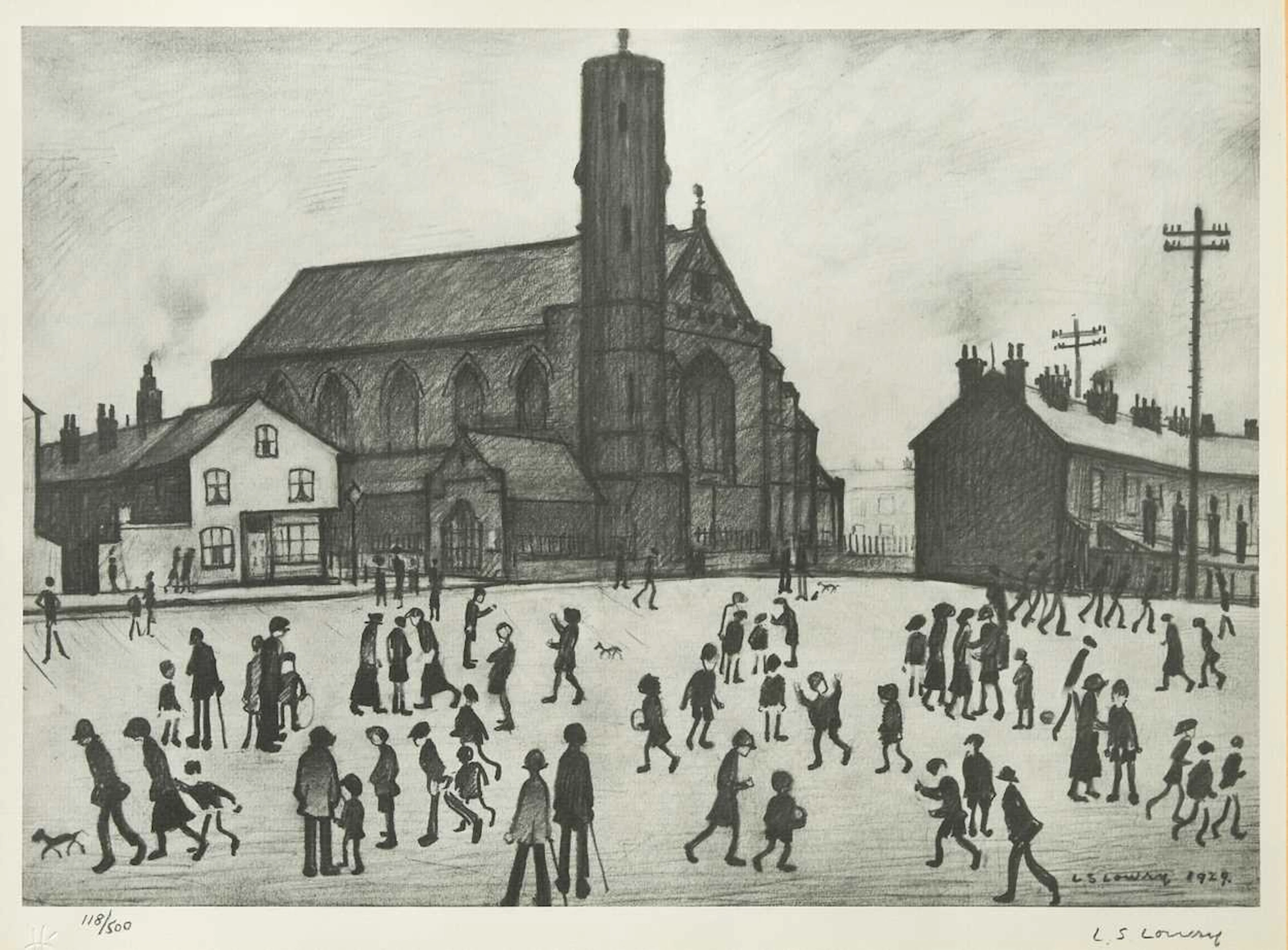 Laurence Stephen Lowry RA, RBA (1887-1976)