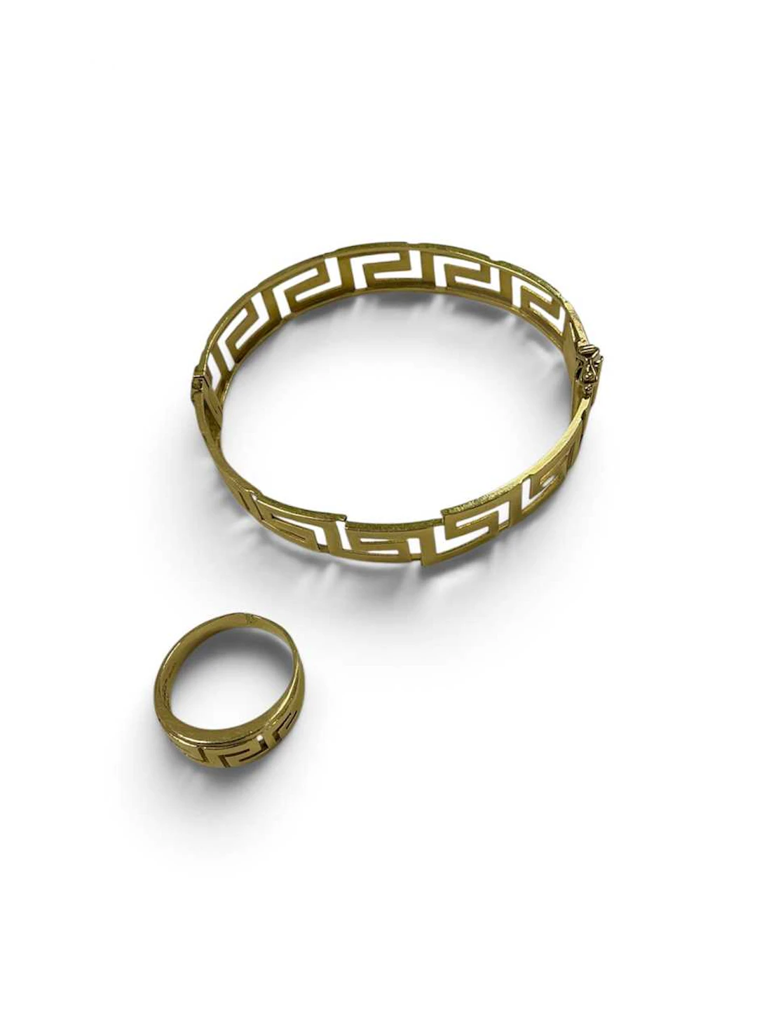 A Greek key bangle
