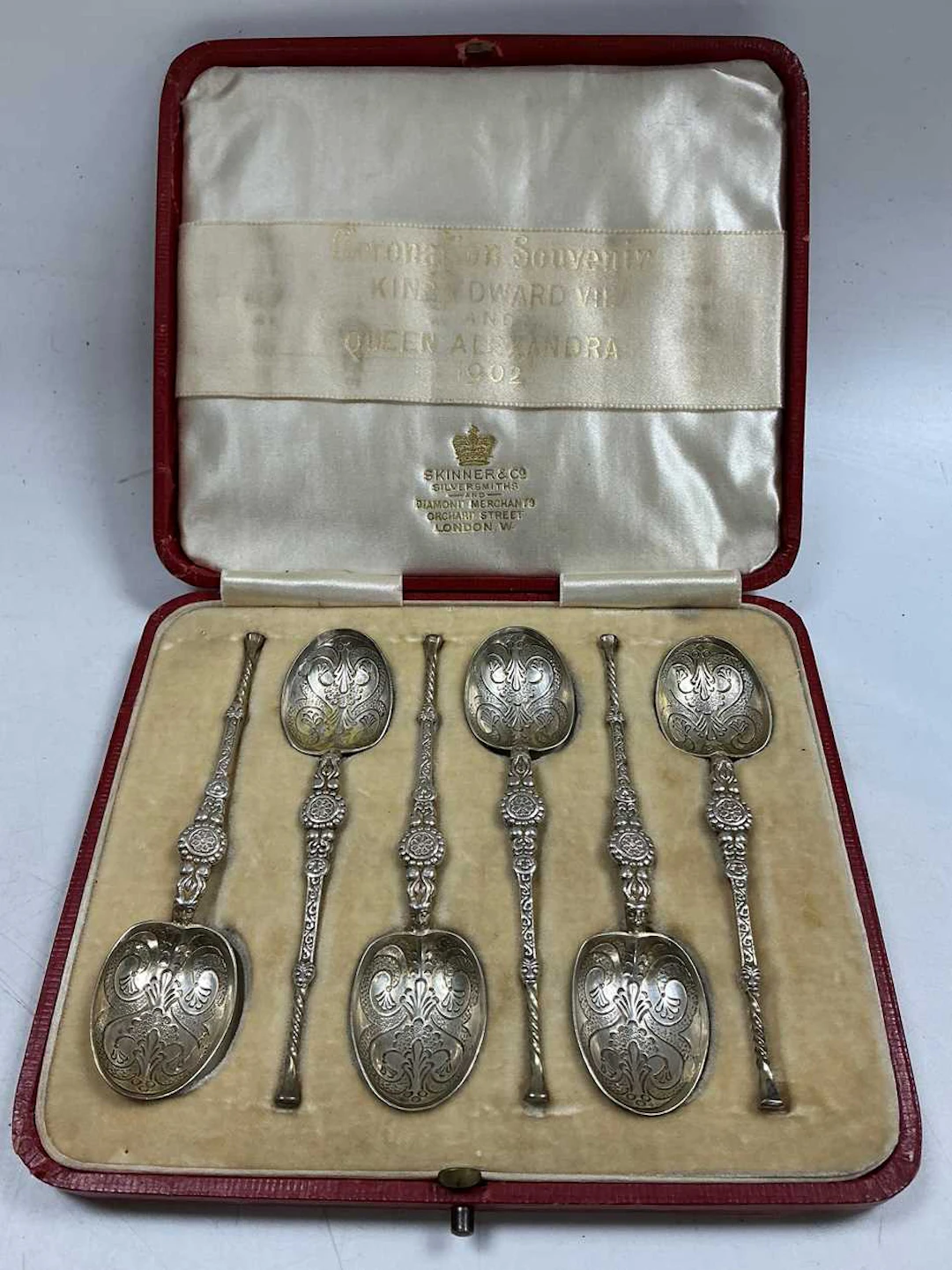 A group of silver and silver plate