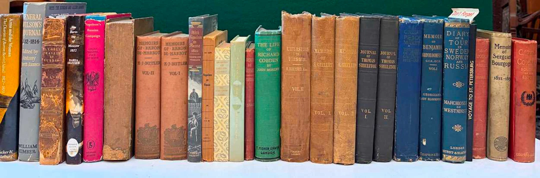 Russia, memoirs and Napoleonic era.