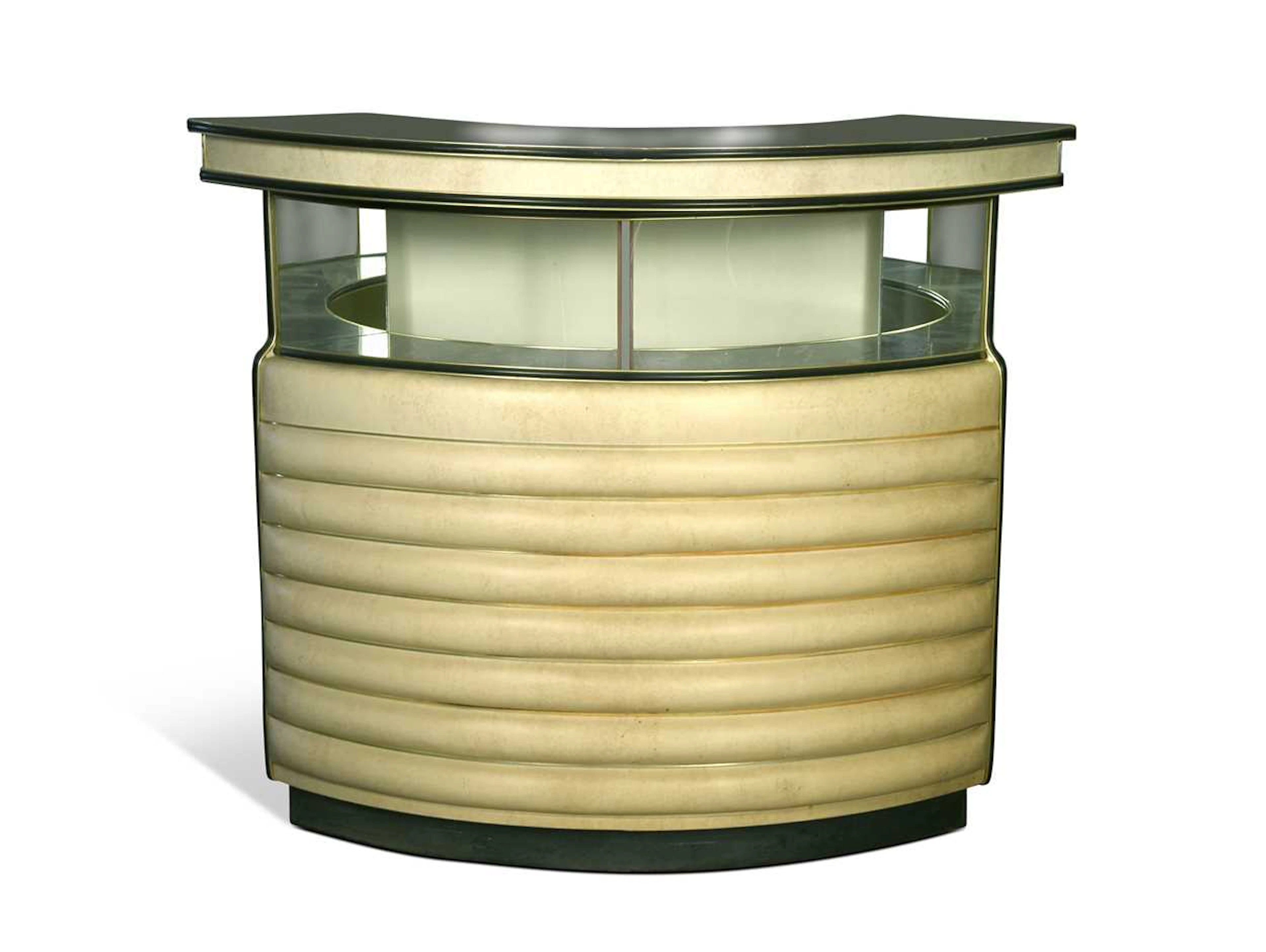 Umberto Mascagni, a mid-century bar and two stools