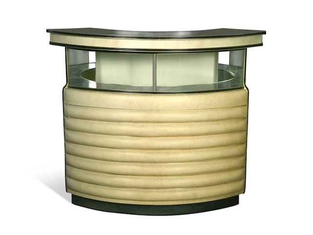 Umberto Mascagni, a mid-century bar and two stools