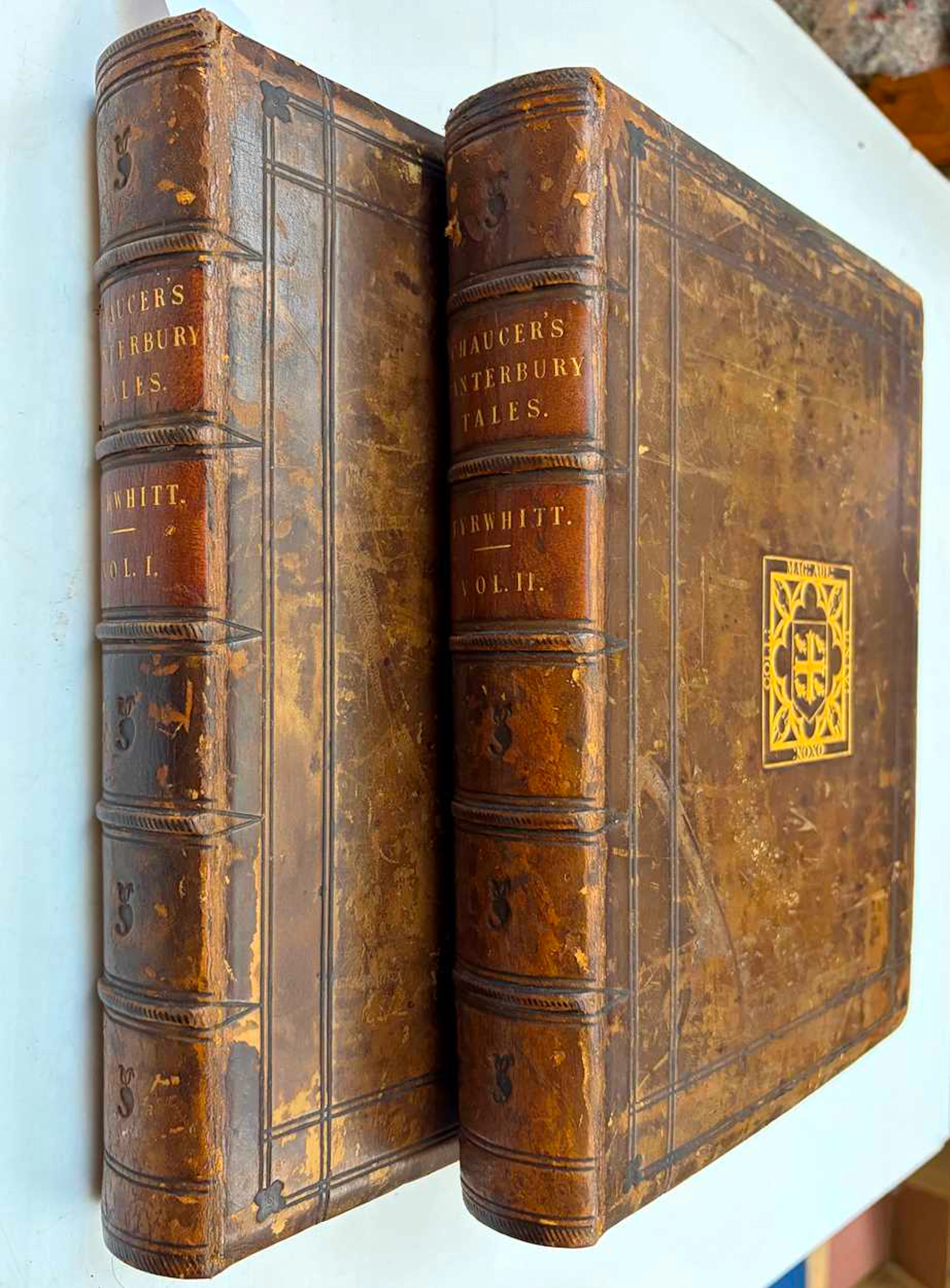 CHAUCER (Geoffrey) & Thomas TYRWHITT. Editor.