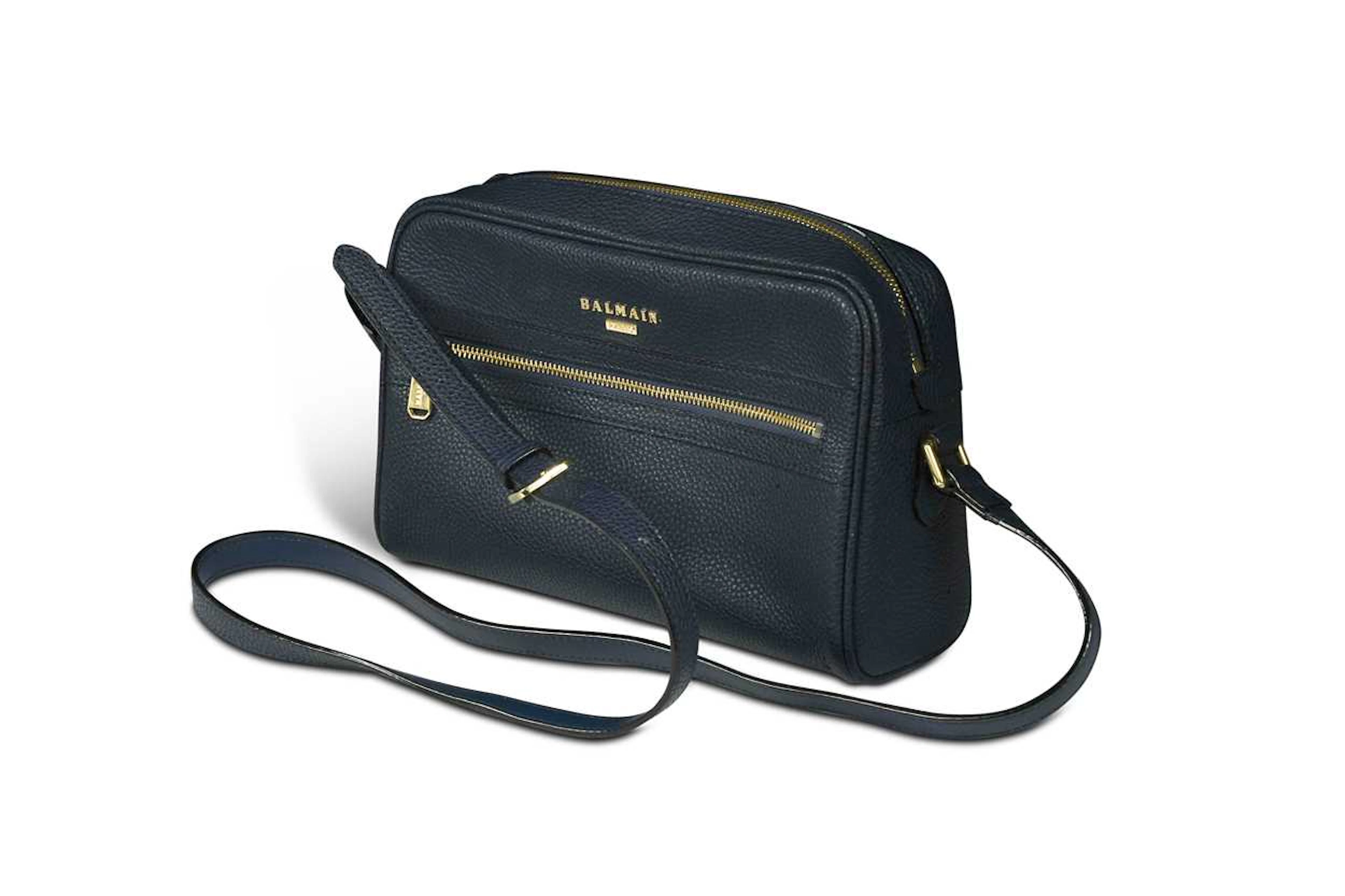 Balmain, a crossbody camera bag