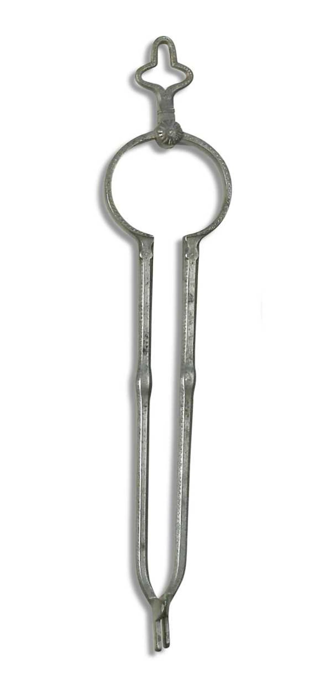 Ernest Gimson (1864-1919), a set of polished steel fire tongs made