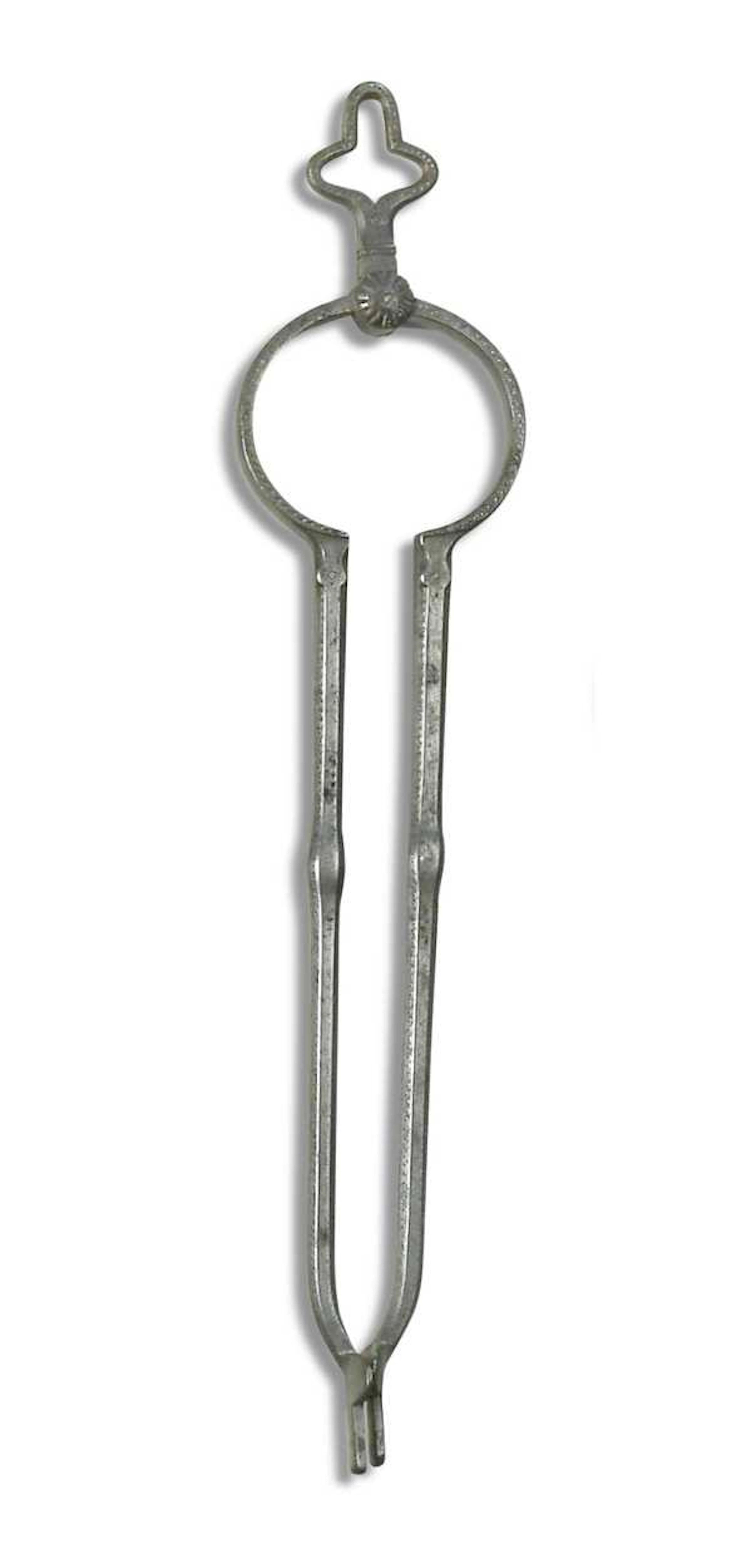 Ernest Gimson (1864-1919), a set of polished steel fire tongs made