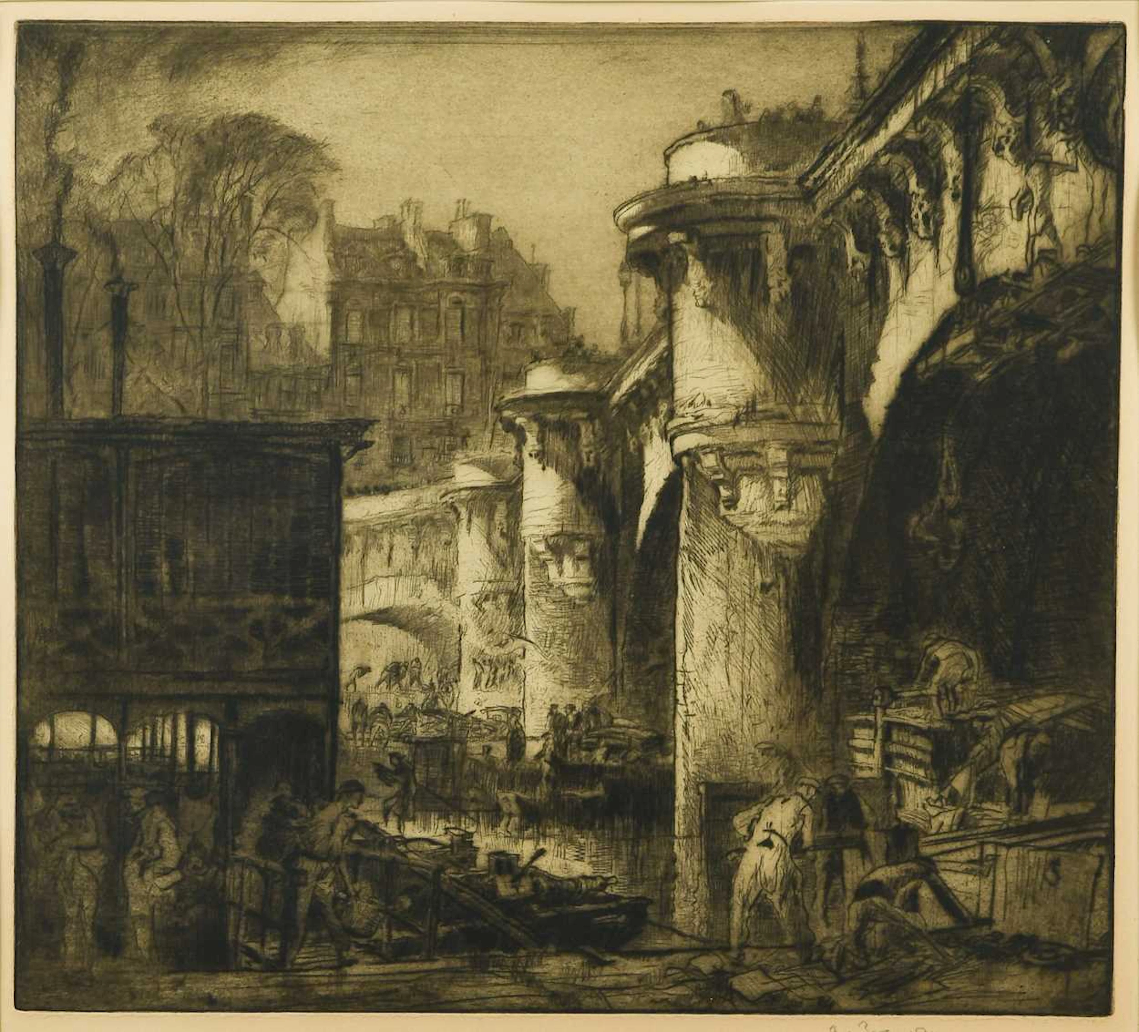 Sir Frank Brangwyn RA, RWS, RBA (1867-1956)