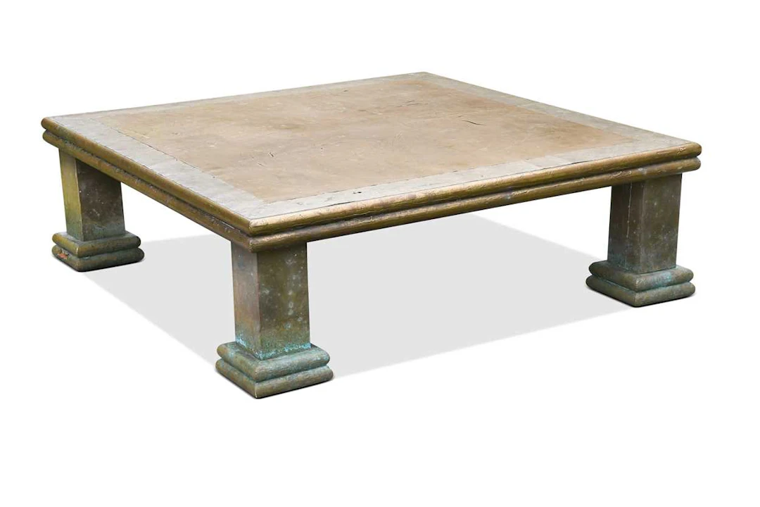 Rodolfo Dubarry, a low coffee table