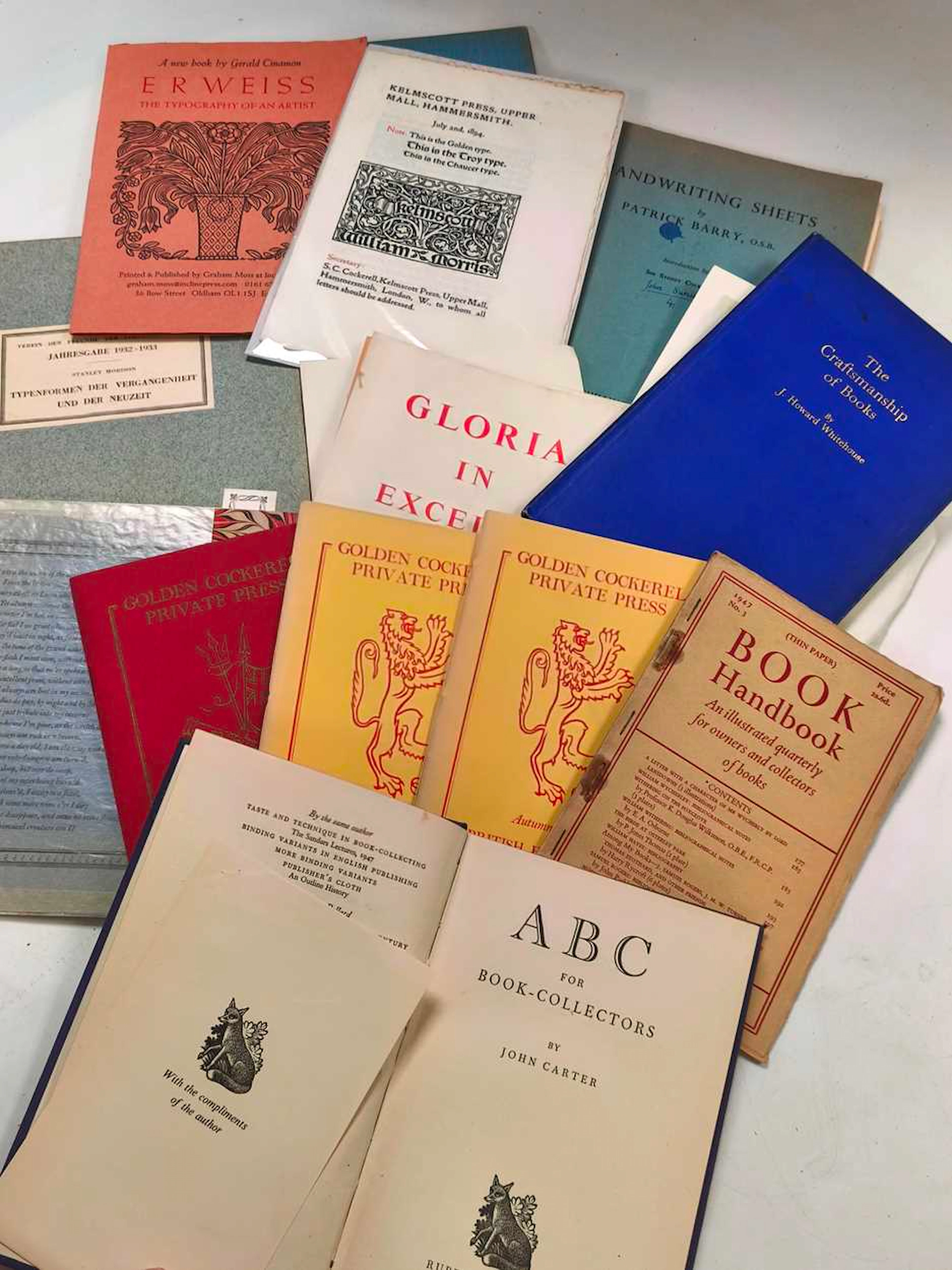 Typography and ephemera.