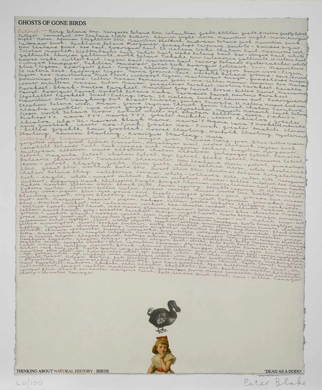Sir Peter Blake CBE, RDI, RA (1932-)