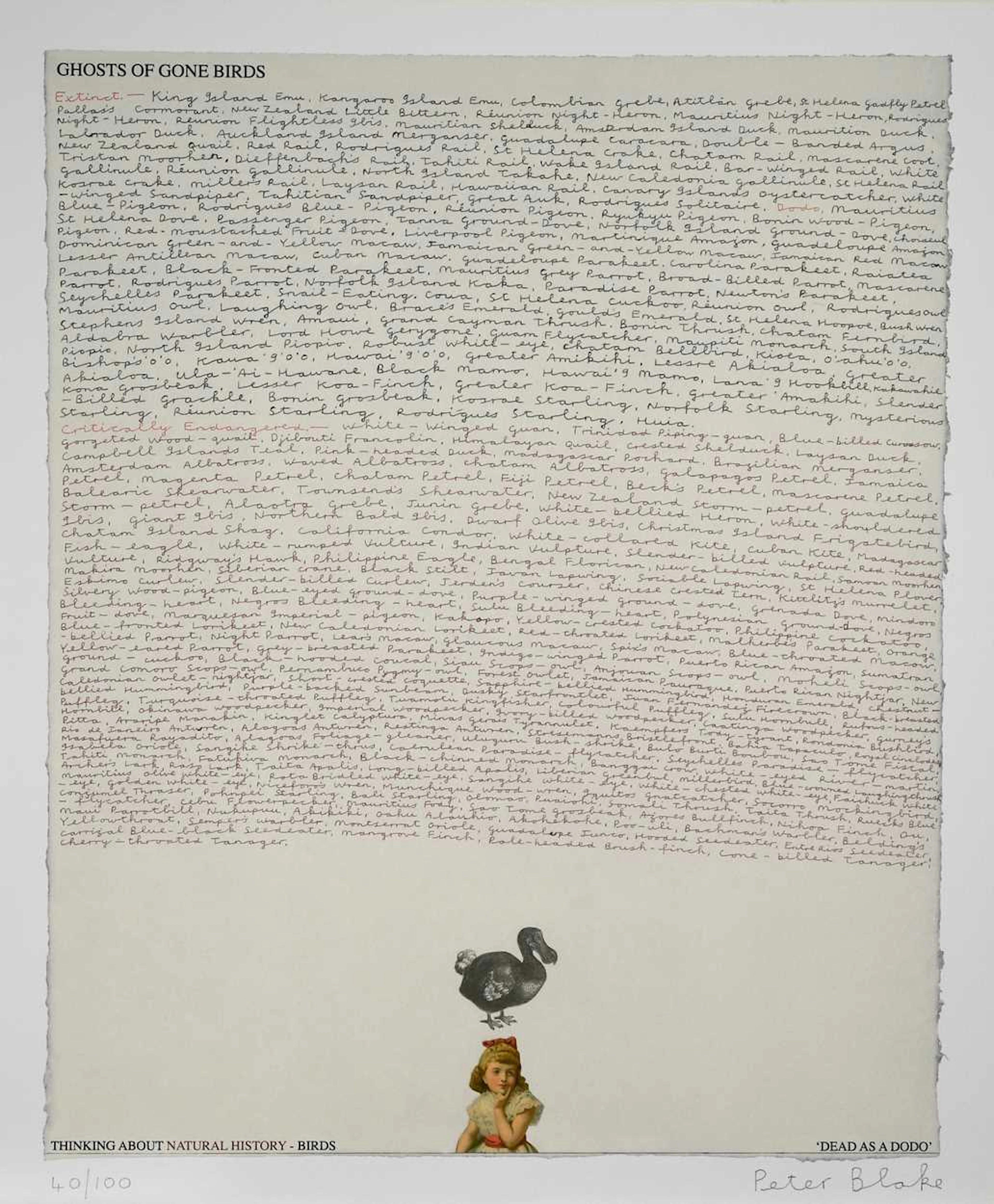 Sir Peter Blake CBE, RDI, RA (1932-)