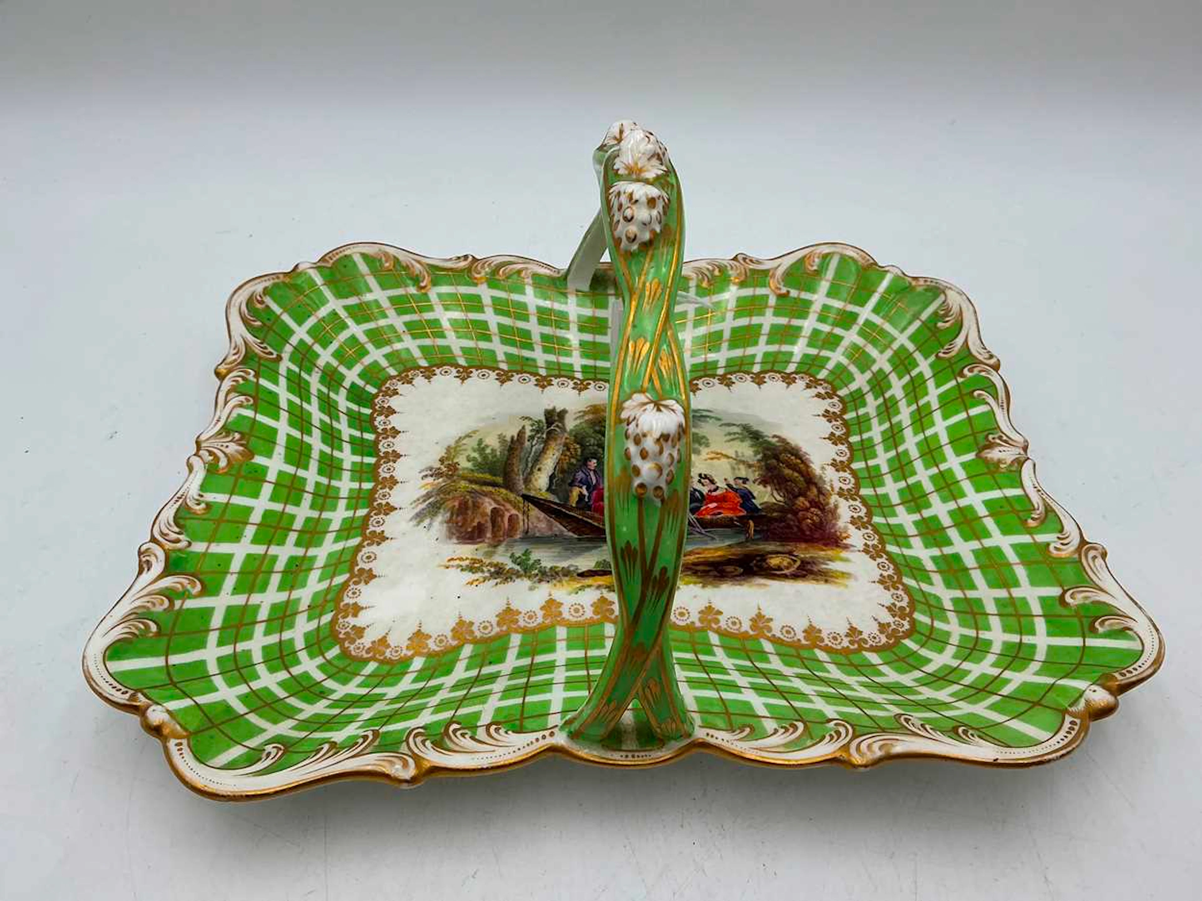 A Minton Clarence basket