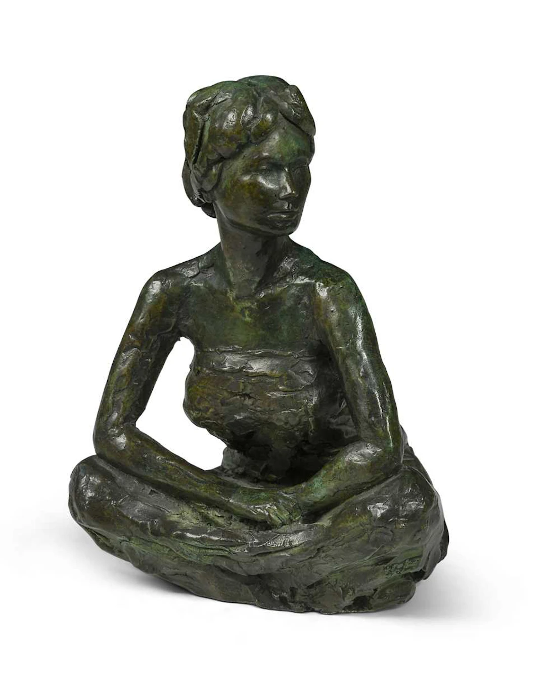 David Williams Ellis (b. 1959), Seated Girl