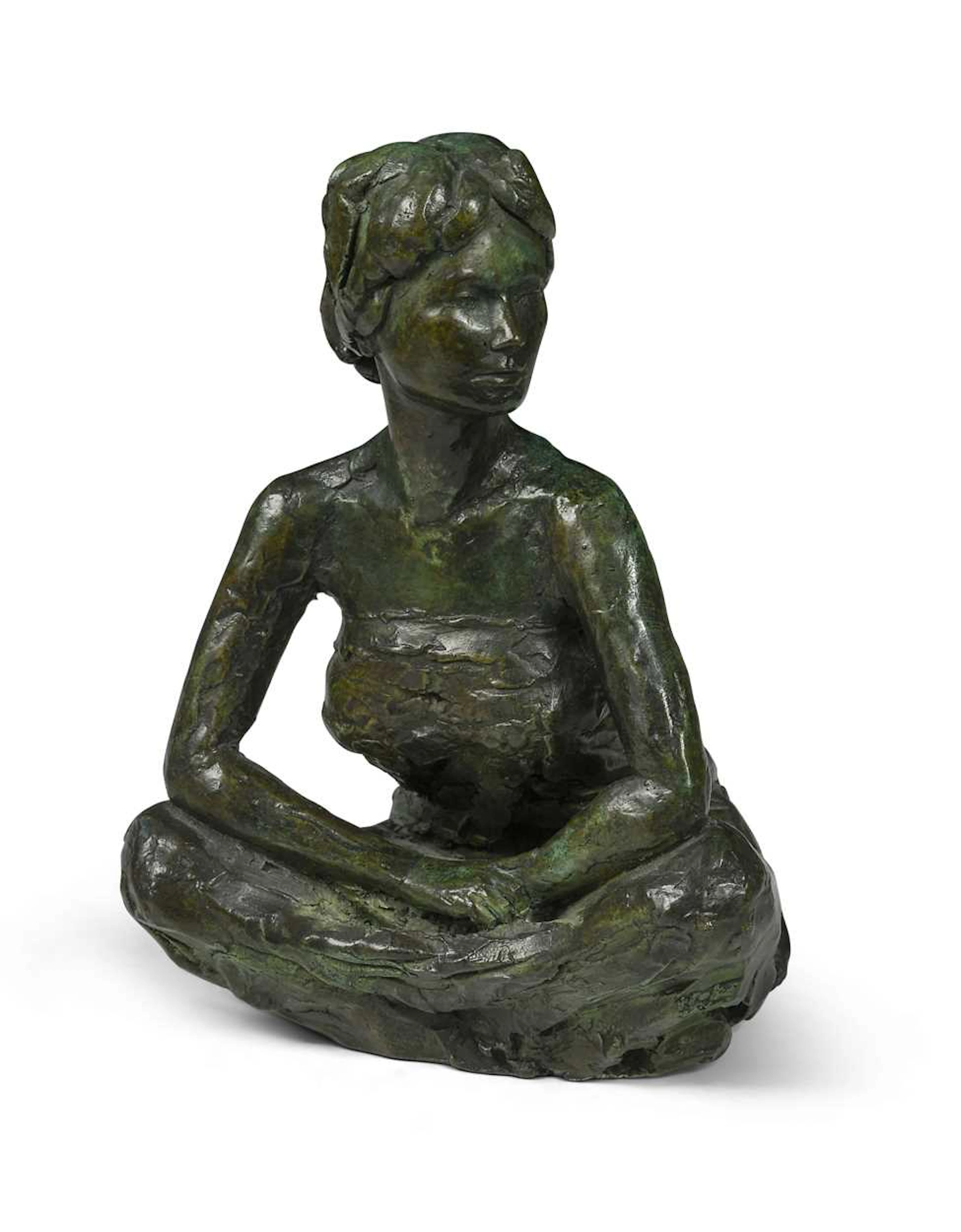 David Williams Ellis (b. 1959), Seated Girl