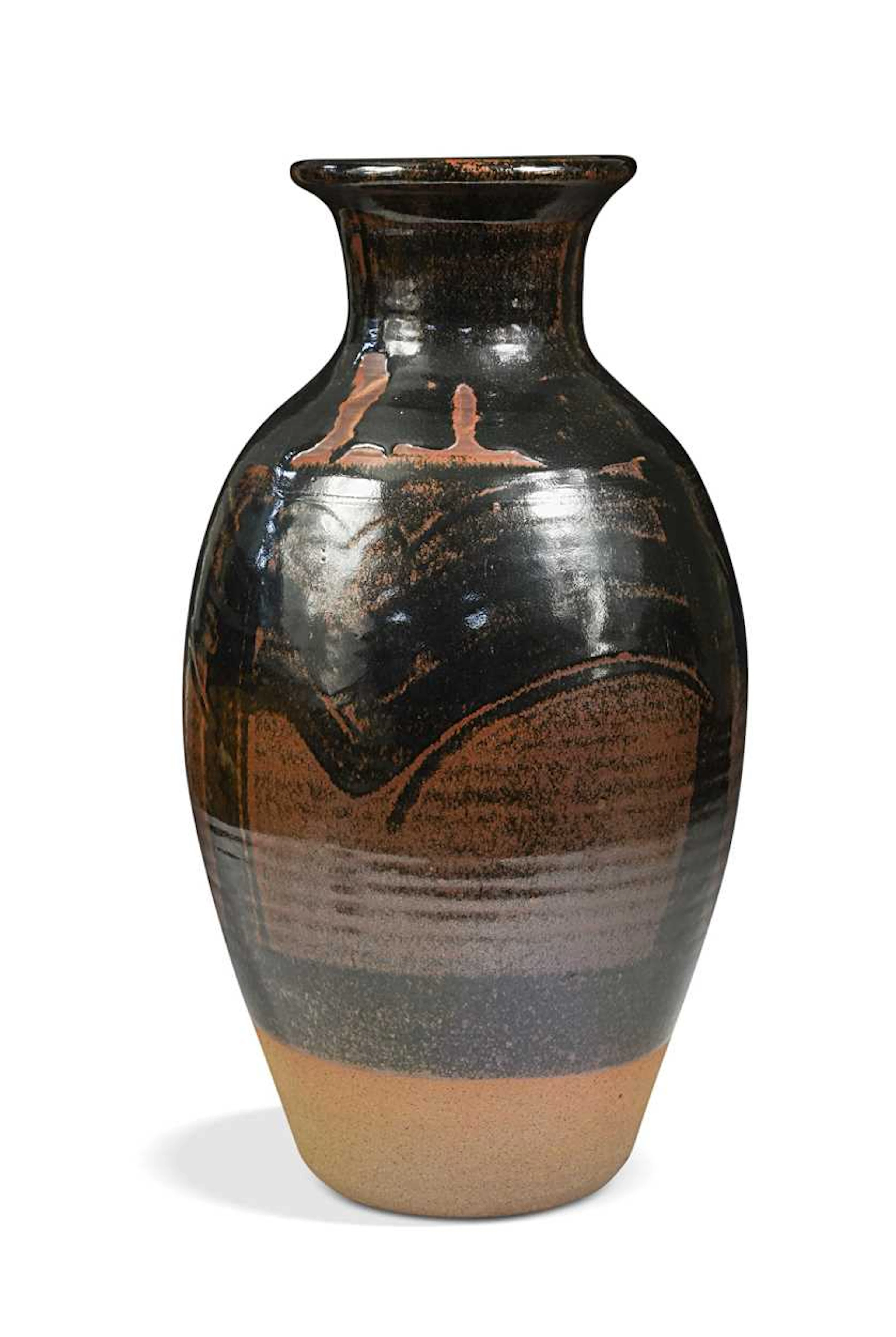 Michael (Mick) Casson OBE (1925-2003), a large stoneware baluster vase