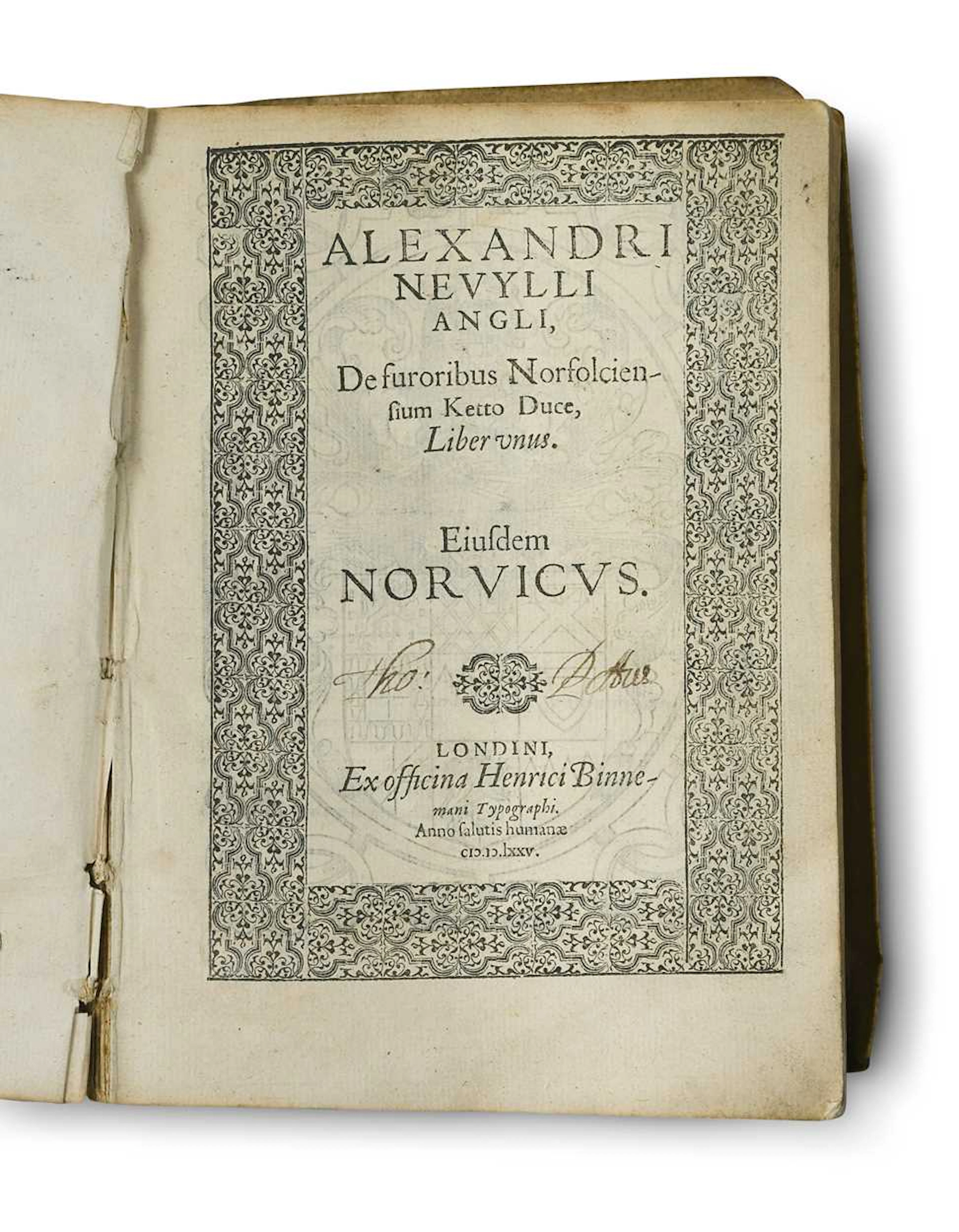 NEVILLE (Alexander)