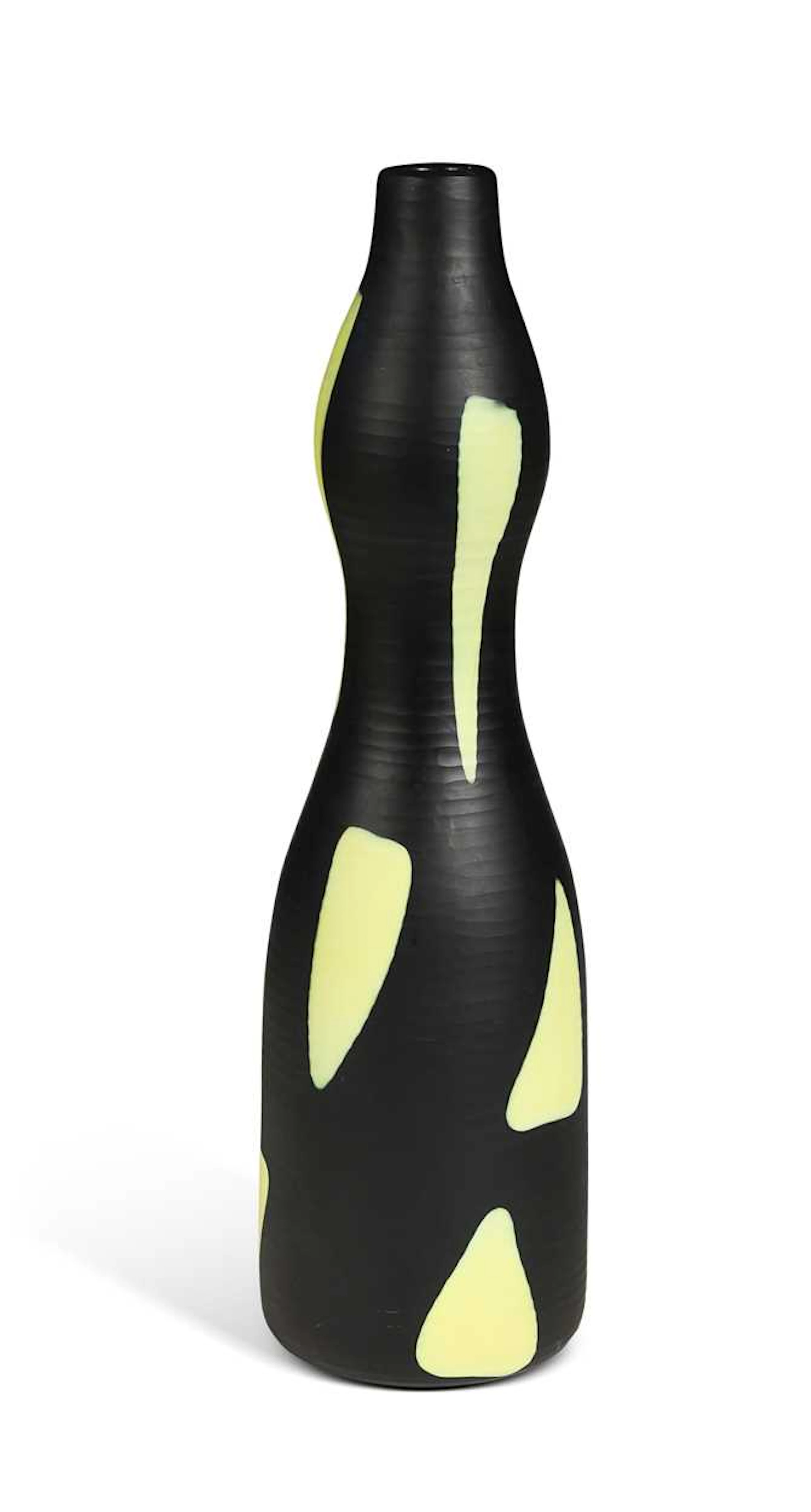 Alessandro Mendini (1931-2019) for Venini, an 'Arsos' glass bottle vase