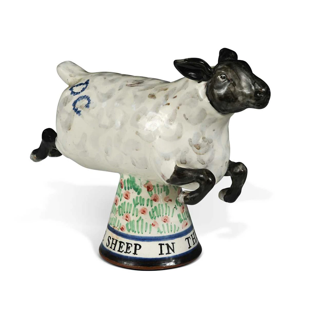 David Cleverly (1940-2025), The Sheep in the Meadow