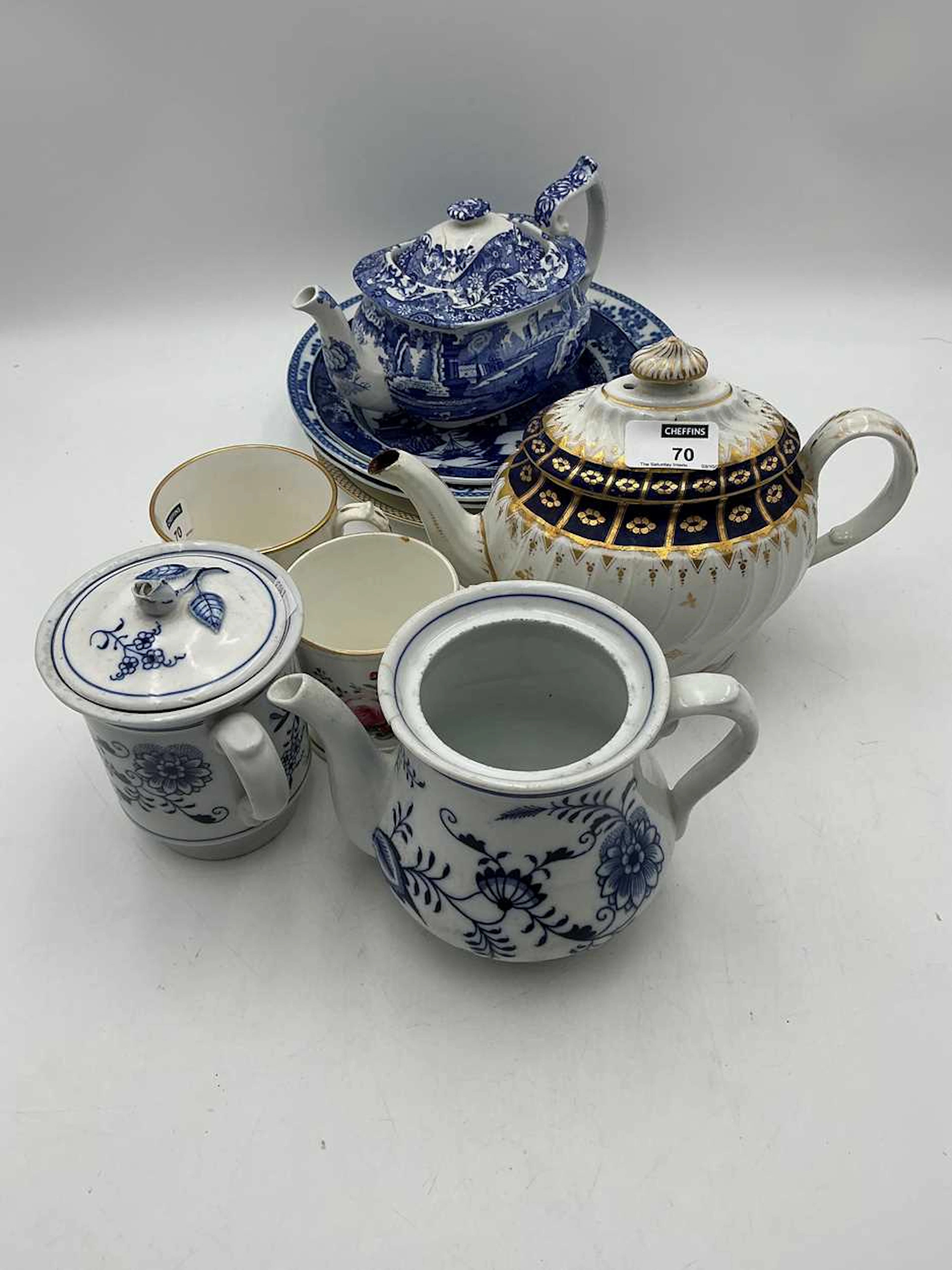 Group of mainly 19th century ceramics