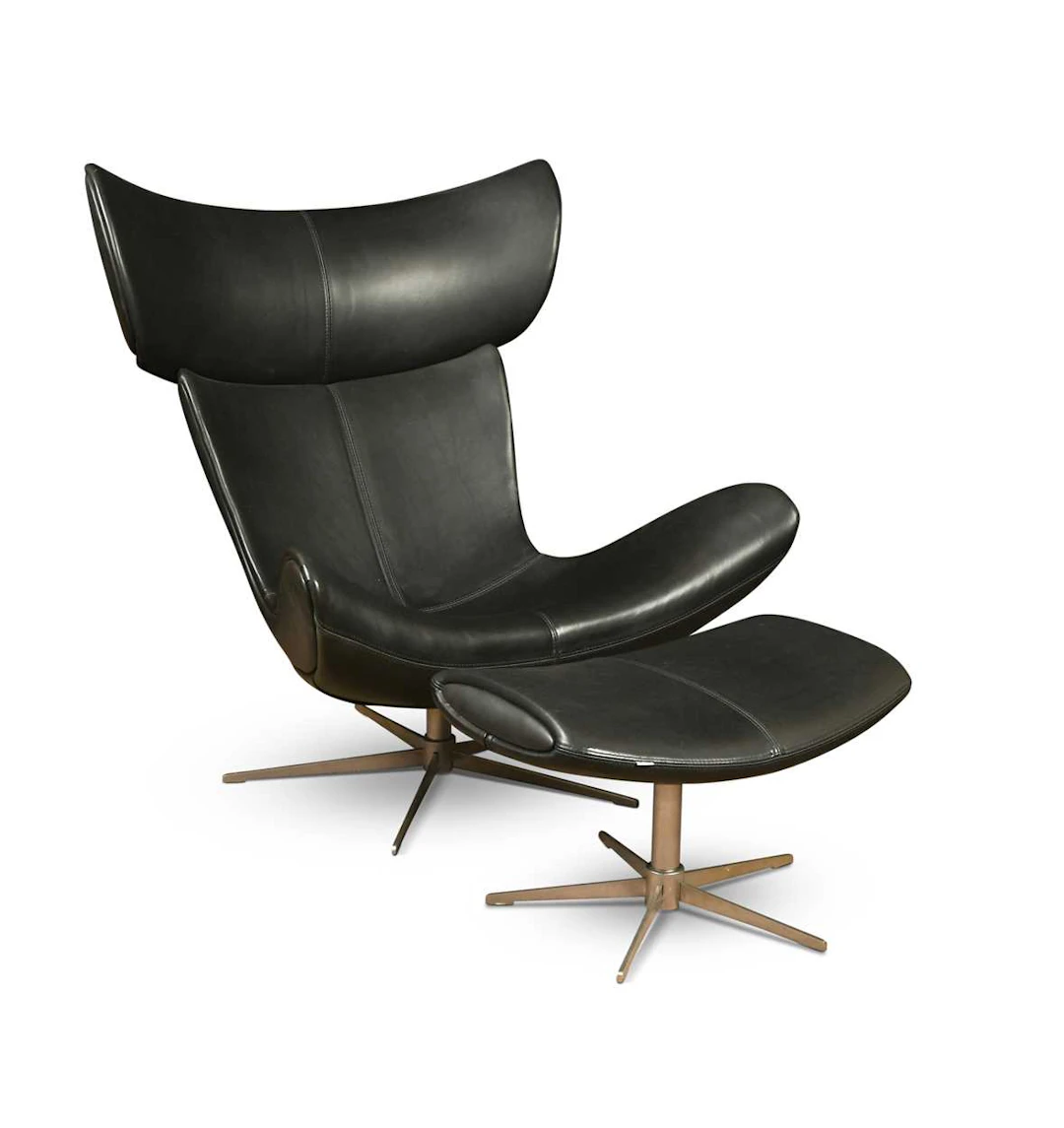 Henrik Pedersen (b. 1967) for BoConcept, an 'Imola' black leather