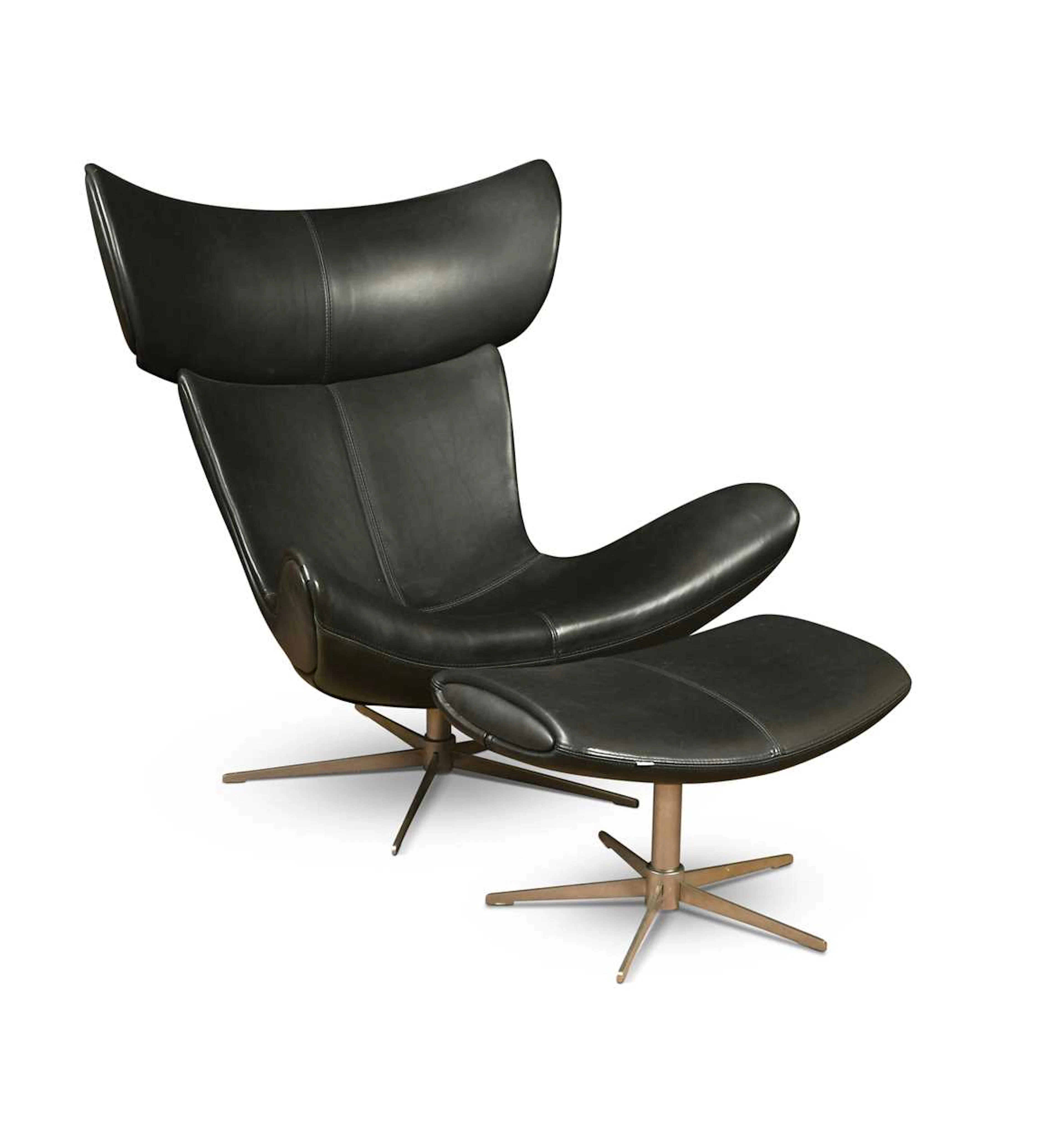 Henrik Pedersen (b. 1967) for BoConcept, an 'Imola' black leather
