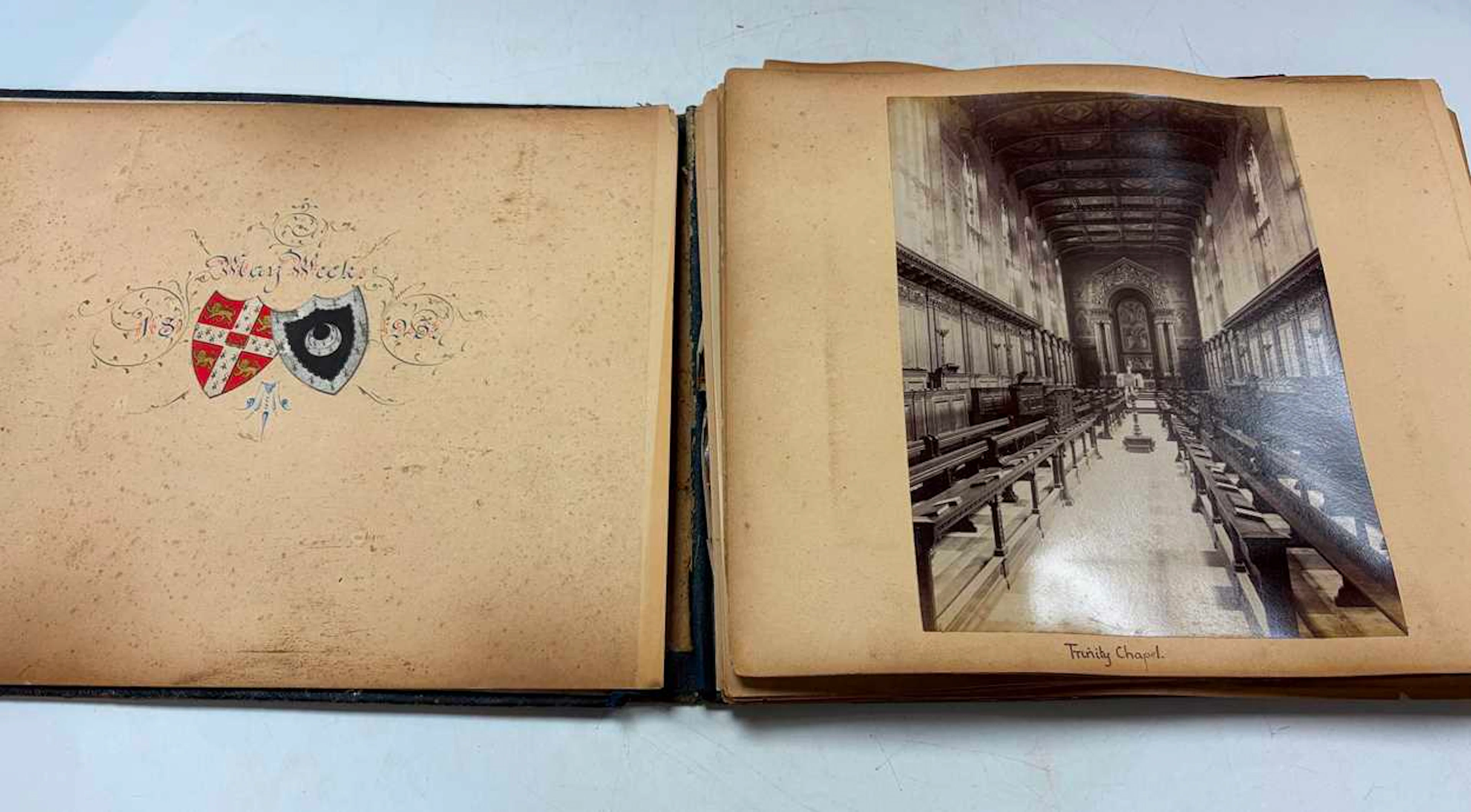 Cambridge University photograph album c.1893