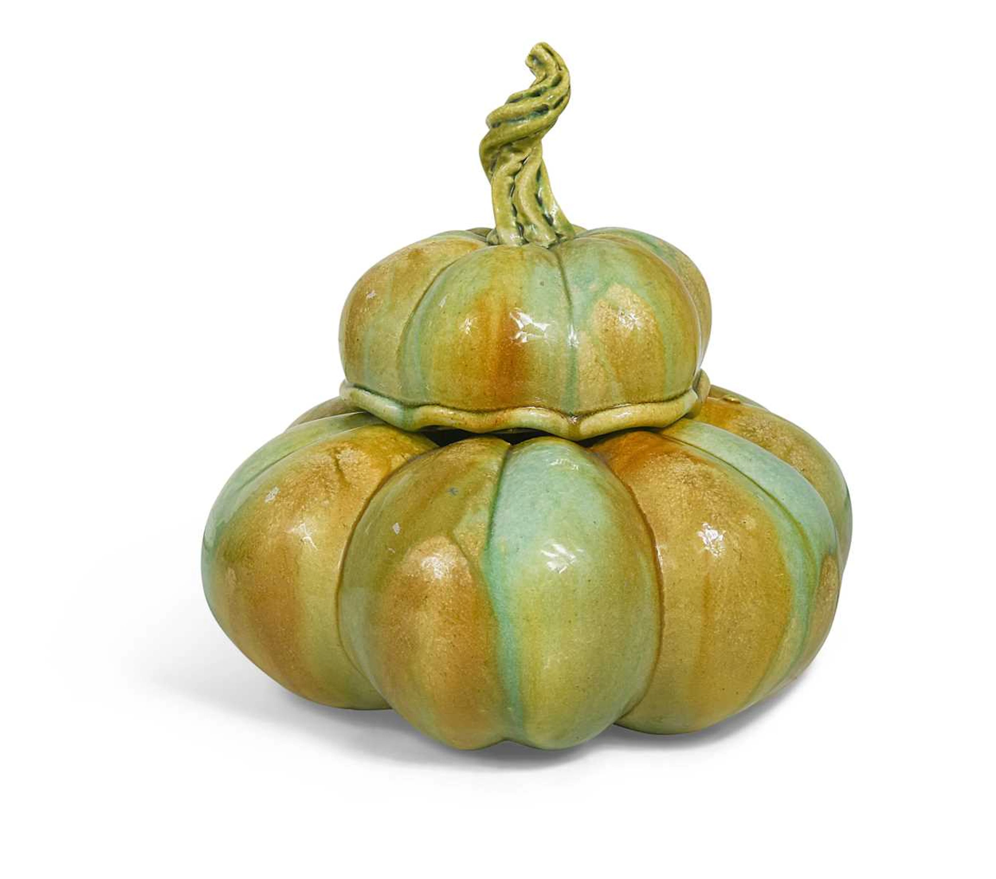 Kate Malone (1959-), a large Gourd Box