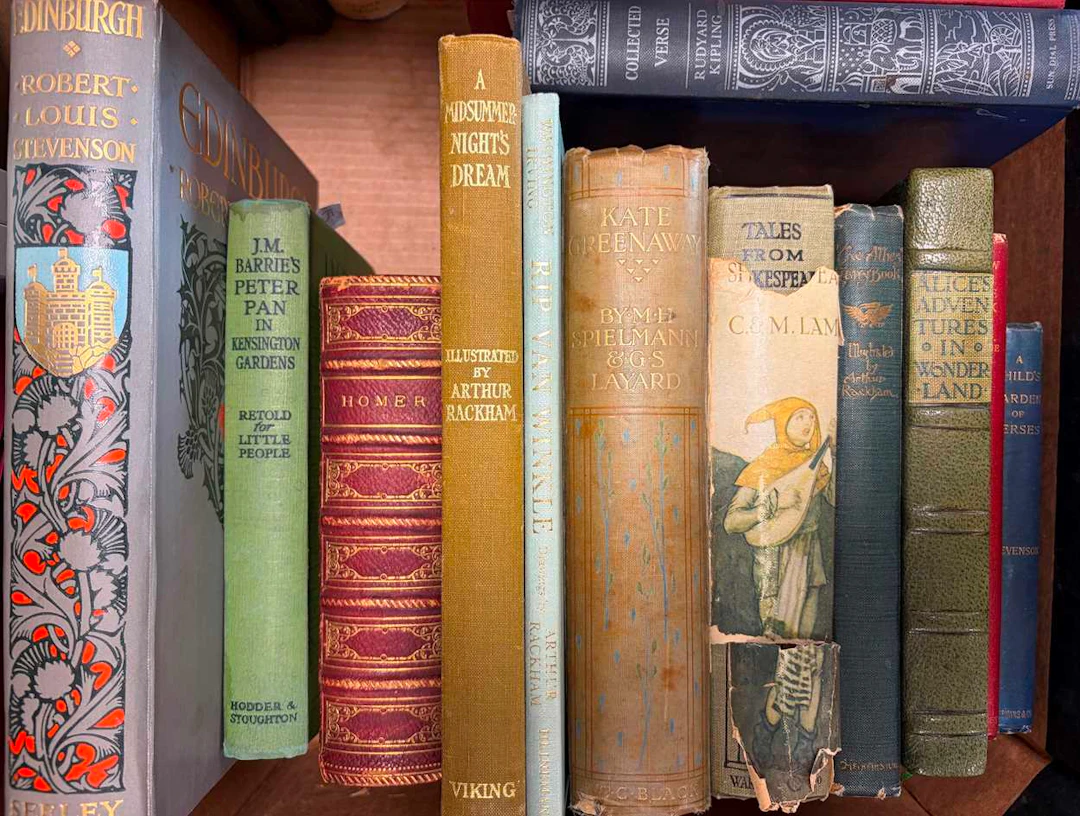 Children's illustrated including Rackham.