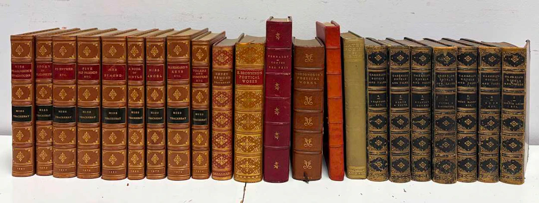 Literature, various. THACKERAY (Miss)