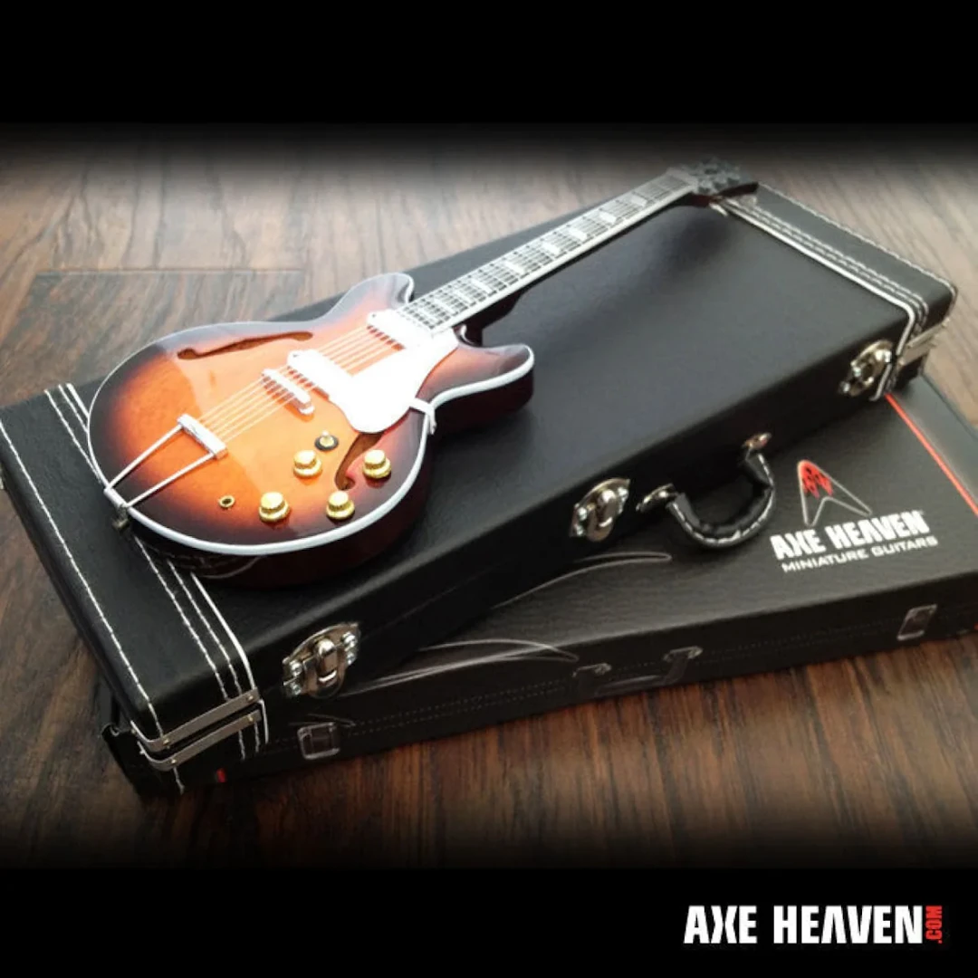 Guitar Case Miniature Black Style Replica