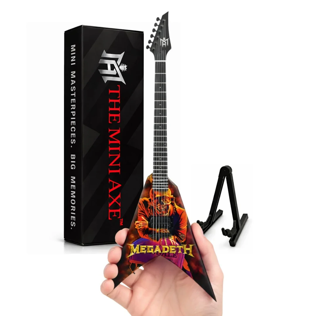 Megadeth Peace Sells Mini Guitar