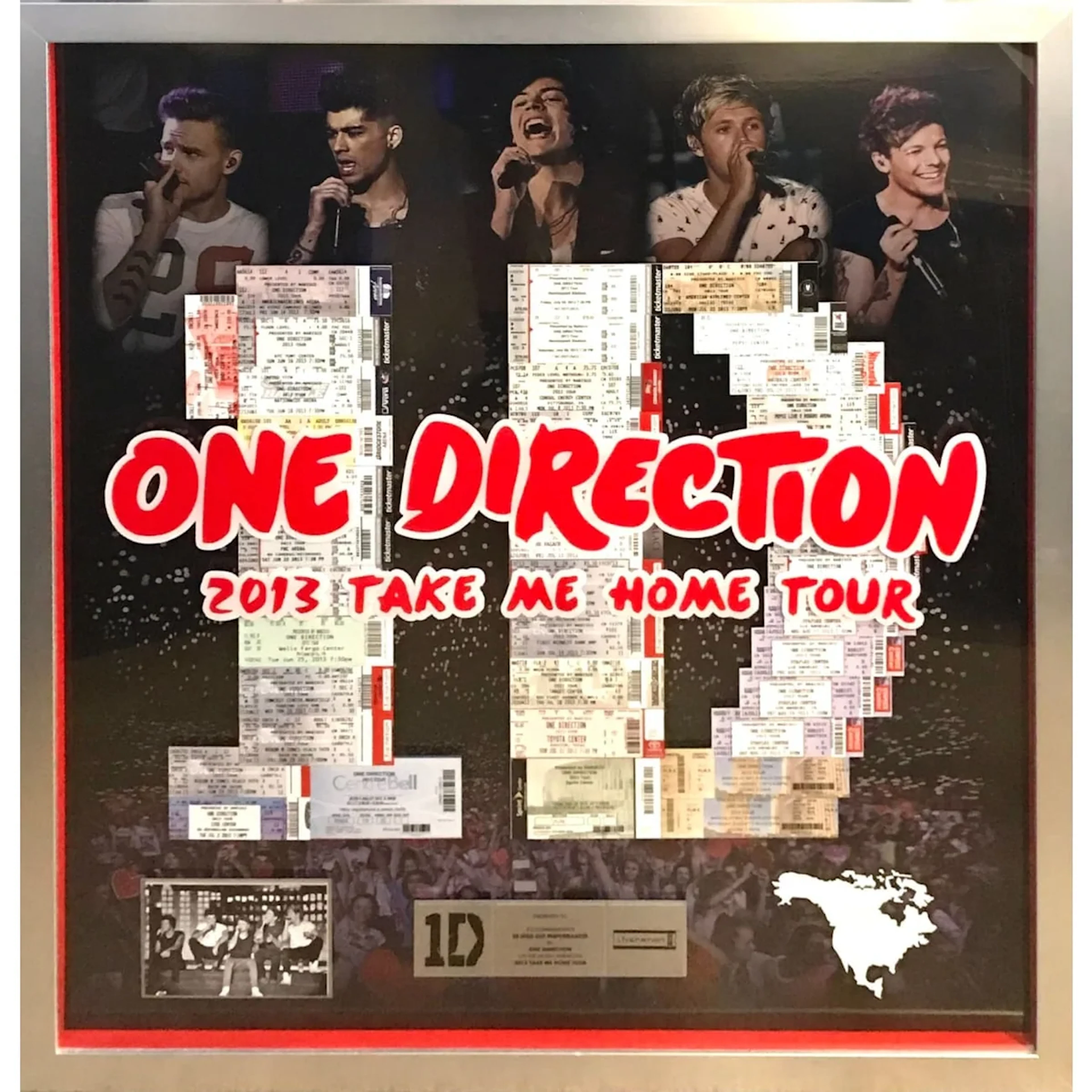 One Direction 2013 "Take Me Home" Tour Award