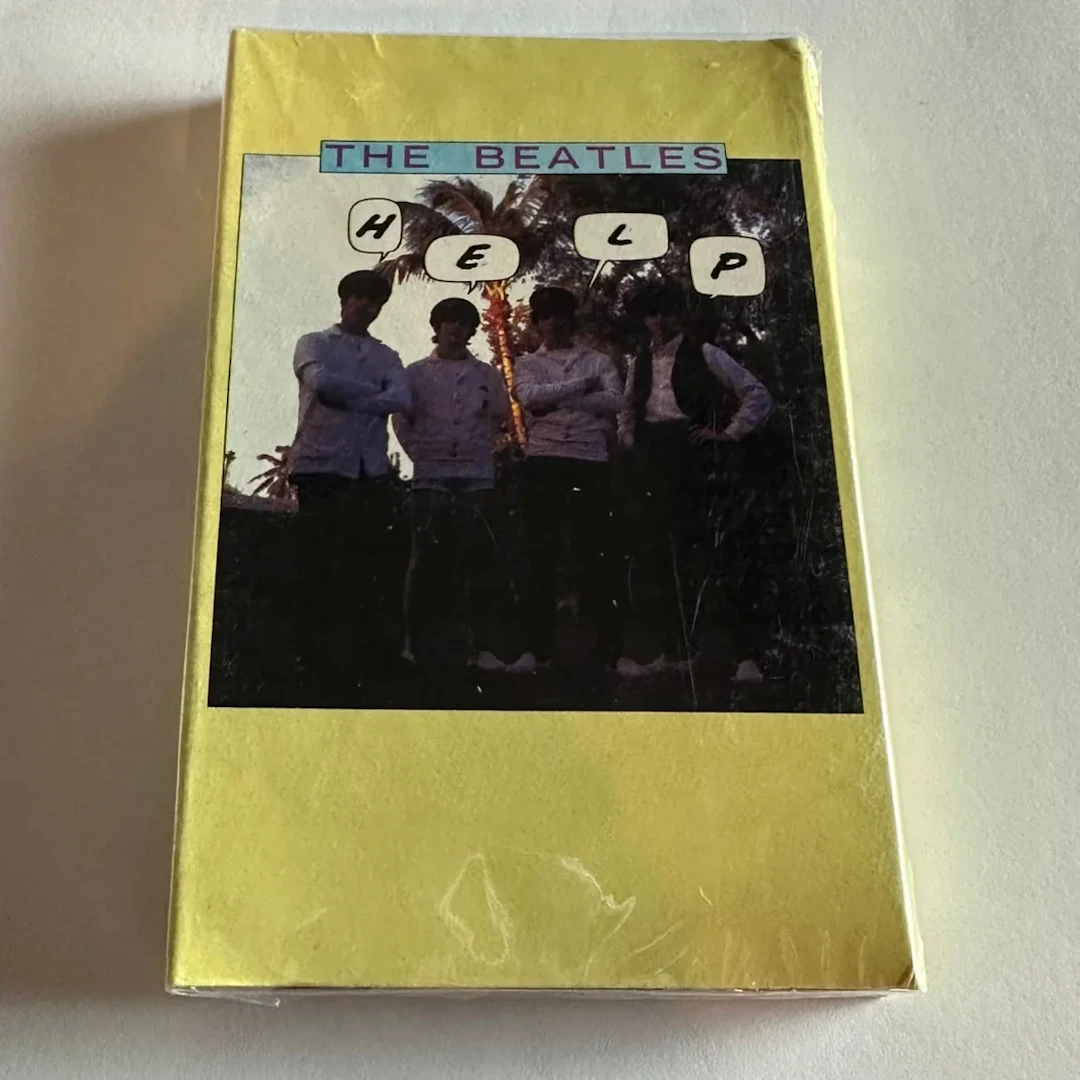 The Beatles Help! Cassette Single Sealed 1989