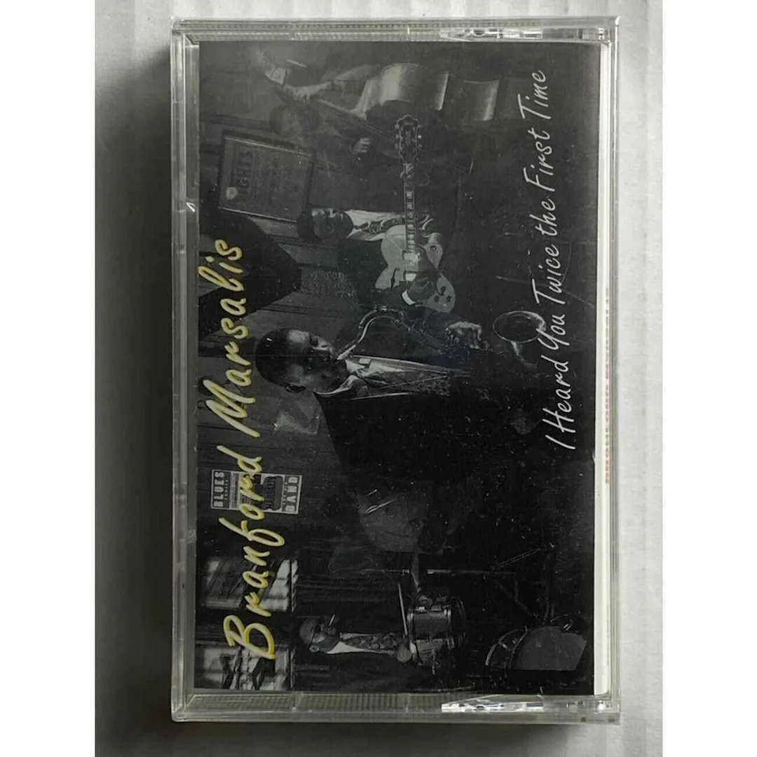 Branford Marsalis I Heard You Twice the First Time 1992 Sealed Promo Cassette