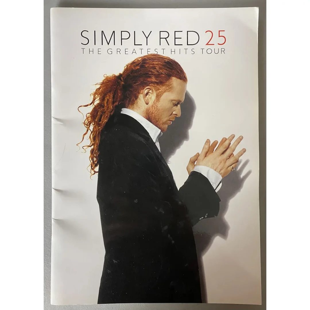 Simply Red 2009 25 Concert Program