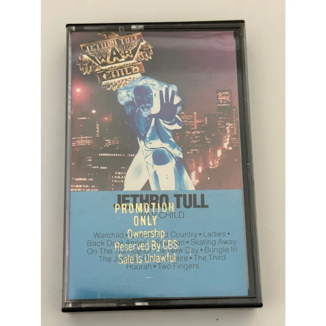 Jethro Tull War Child Promo Cassette Reissue (80s)