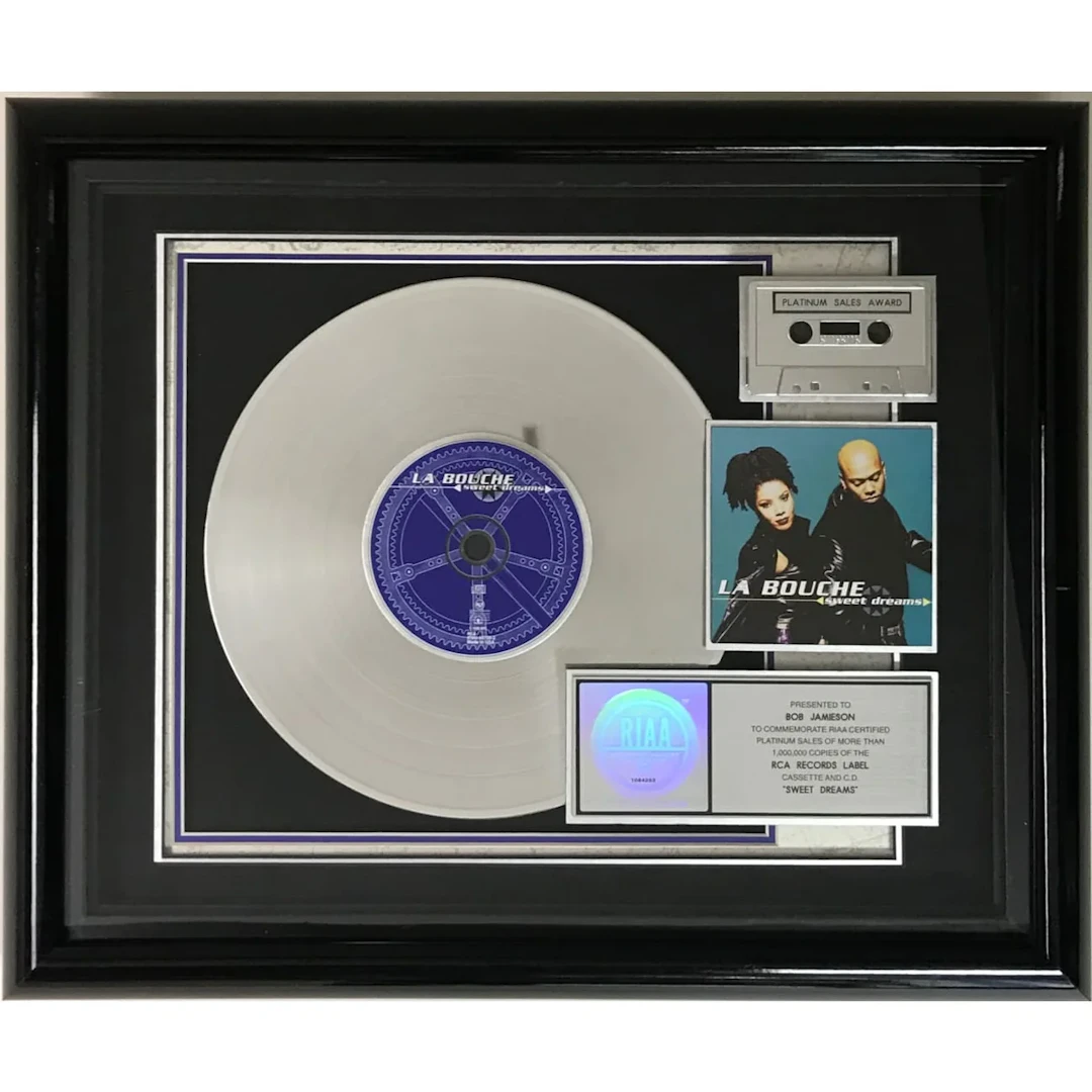 La Bouche Sweet Dreams RIAA Platinum Award
