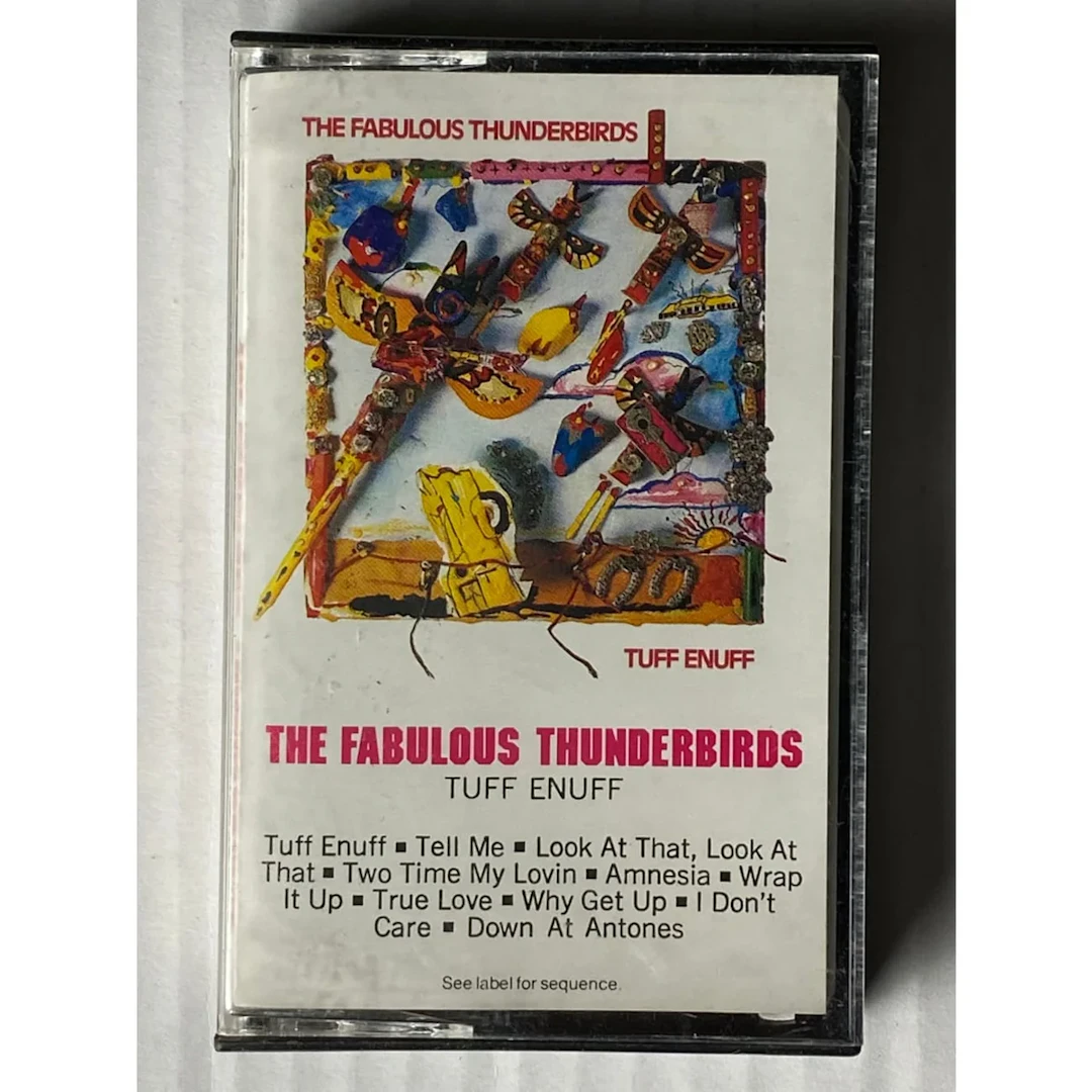 The Fabulous Thunderbirds Tuff Enuff 1986 Promo Cassette