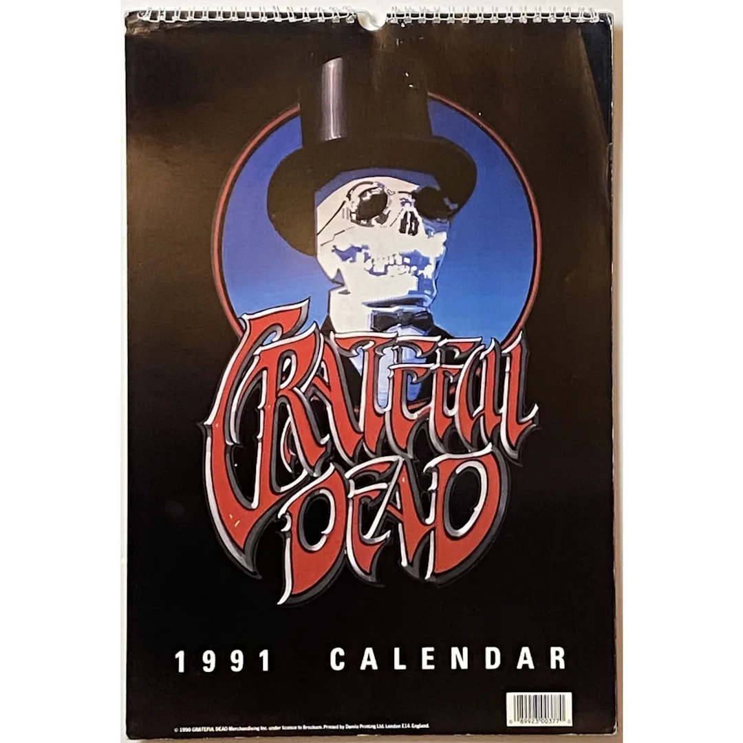 The Grateful Dead 1991 Calendar Vintage