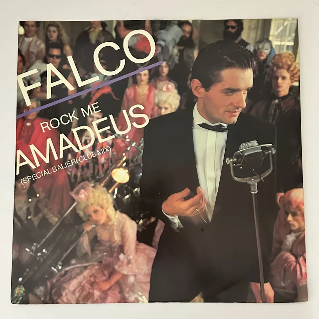 Falco "Rock Me Amadeus" 12" 45 Record 1986 UK Import AMYE278