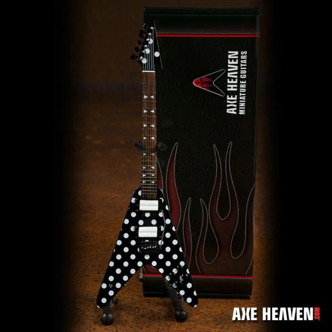 Randy Rhoads "Harpoon" Flying V Mini Guitar Replica